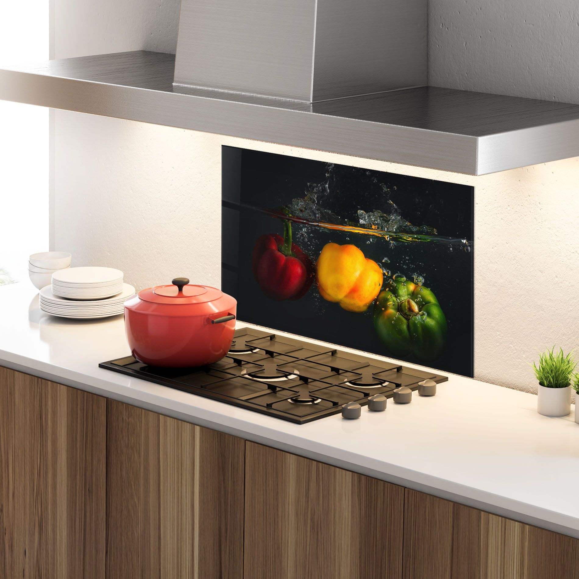 Cool Bellpepper Splash mockup 4