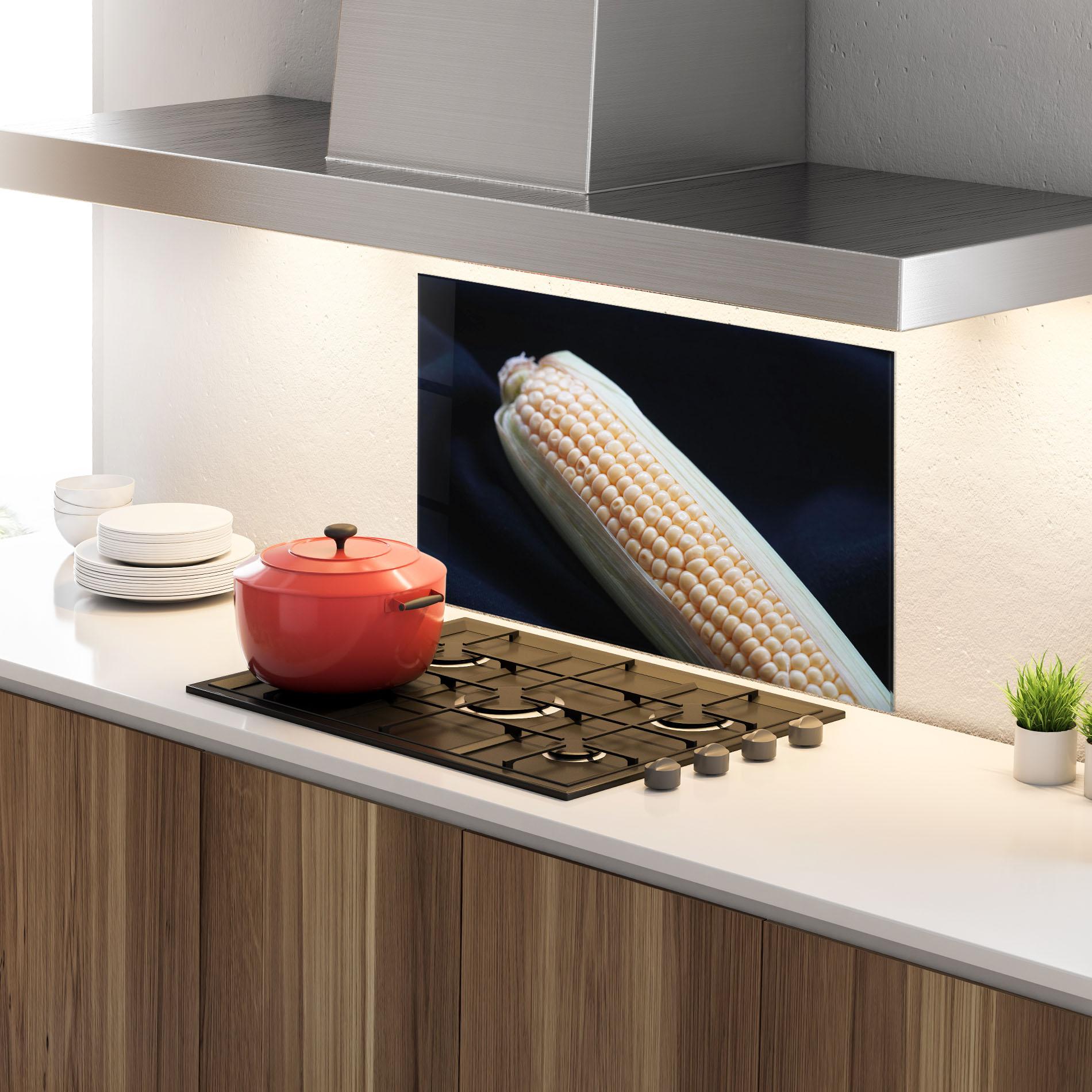 Konyhai üveg hátfal Maize mockup 4