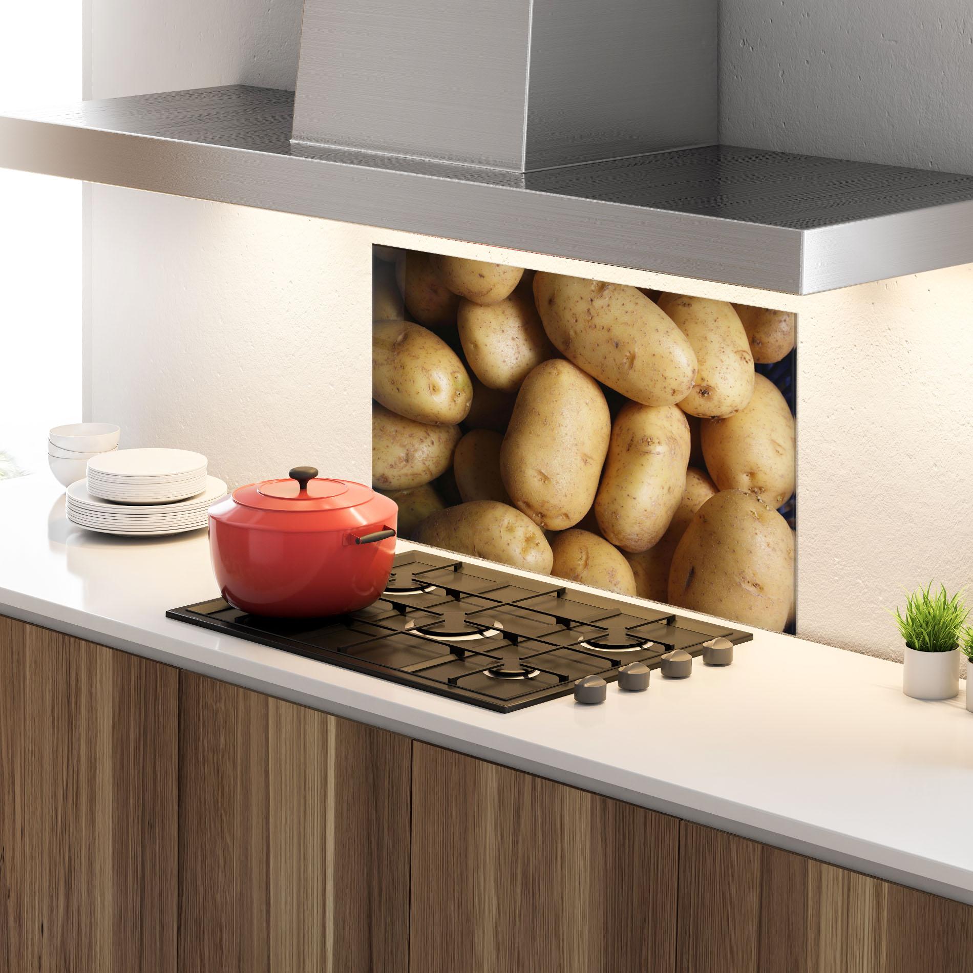 Konyhai üveg hátfal Potato View mockup 4
