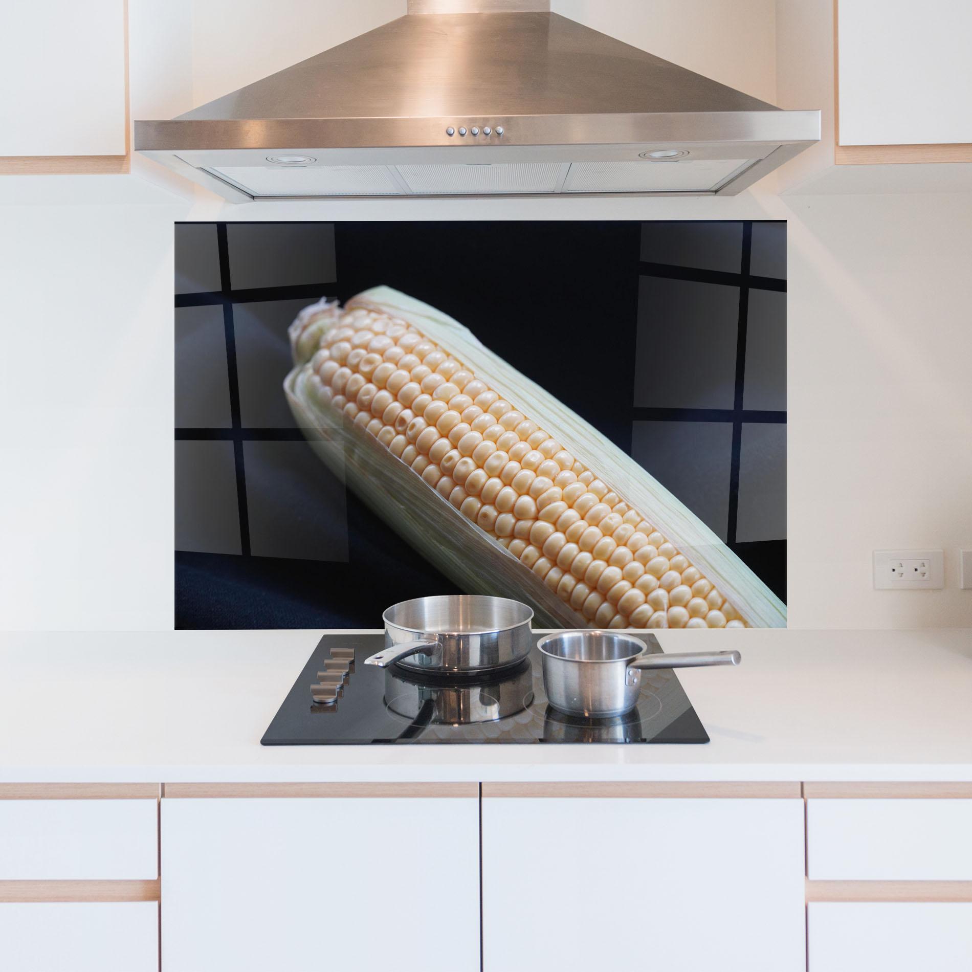 Konyhai üveg hátfal Maize mockup 5