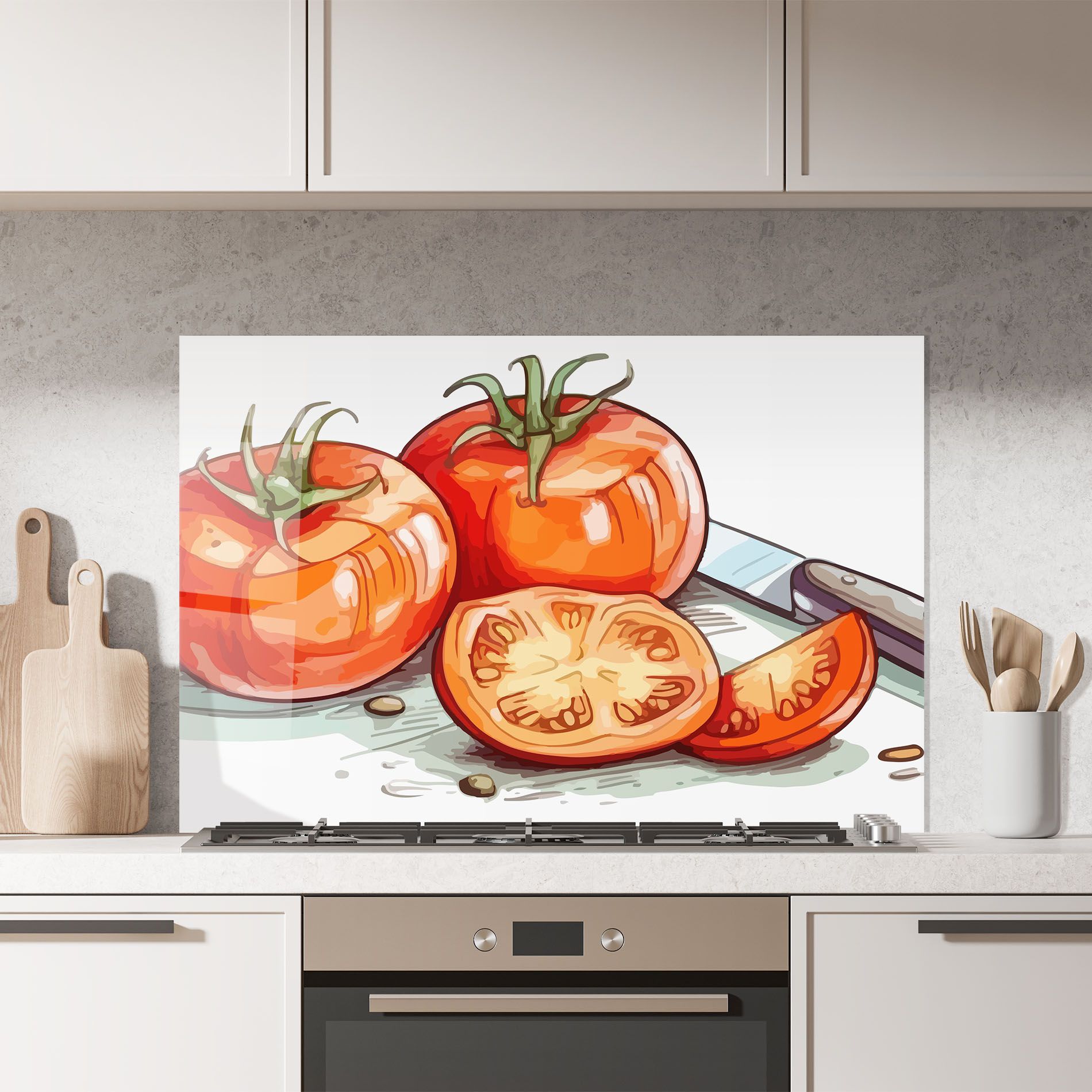 Drawing Tomato Art mockup 7