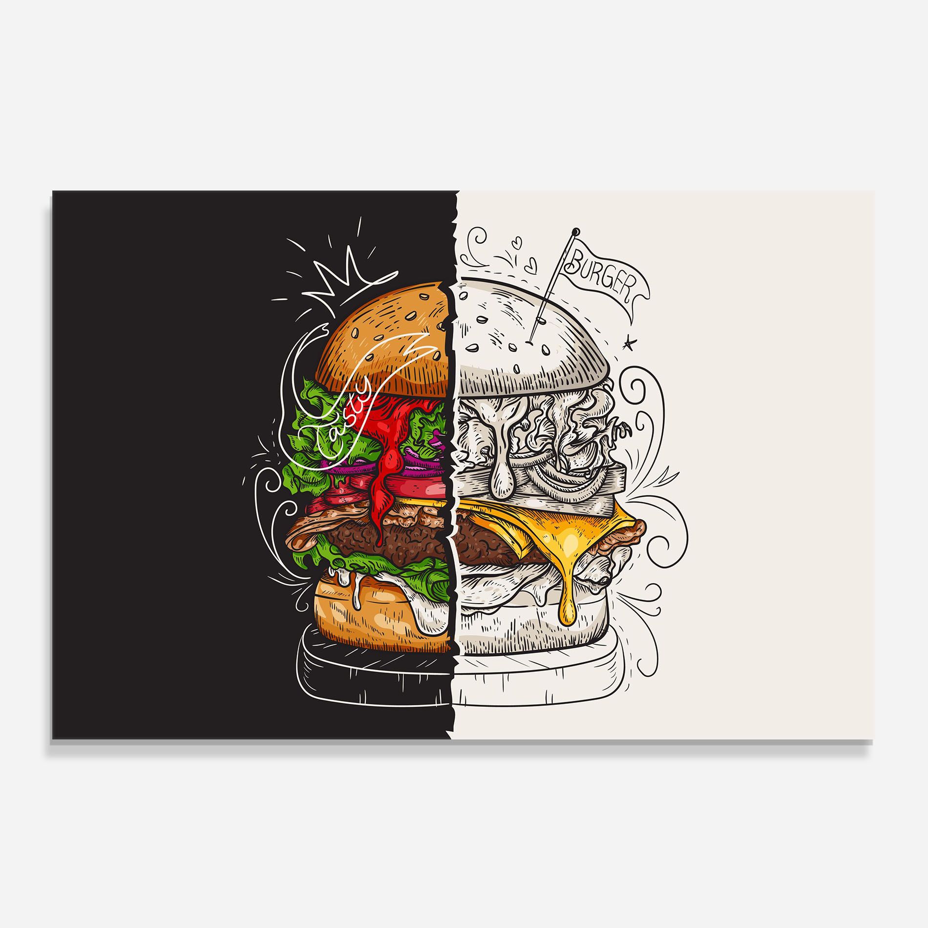 Burger Art mockup 0