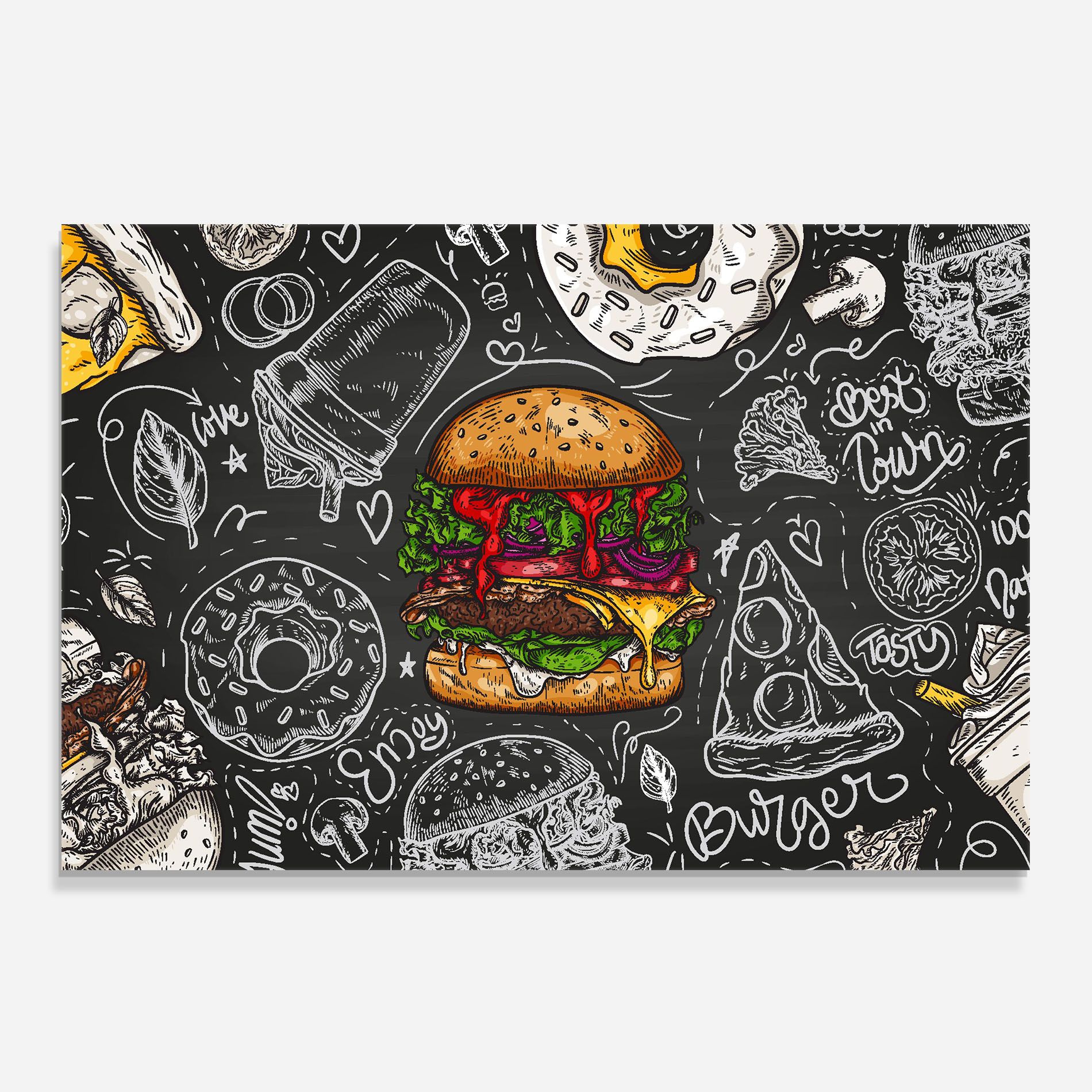 Color Mix Burger mockup 0