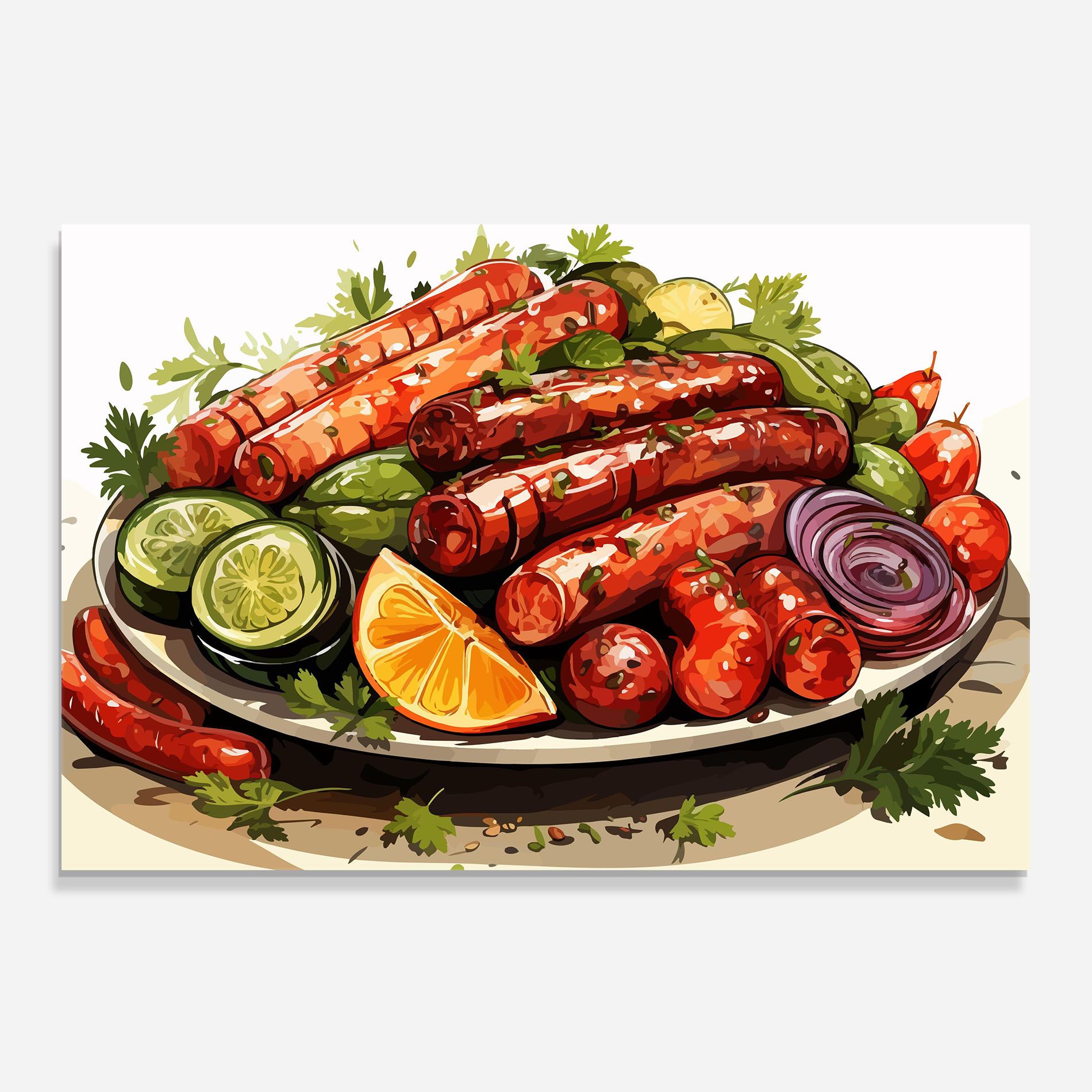 Tasty Sousages mockup 0