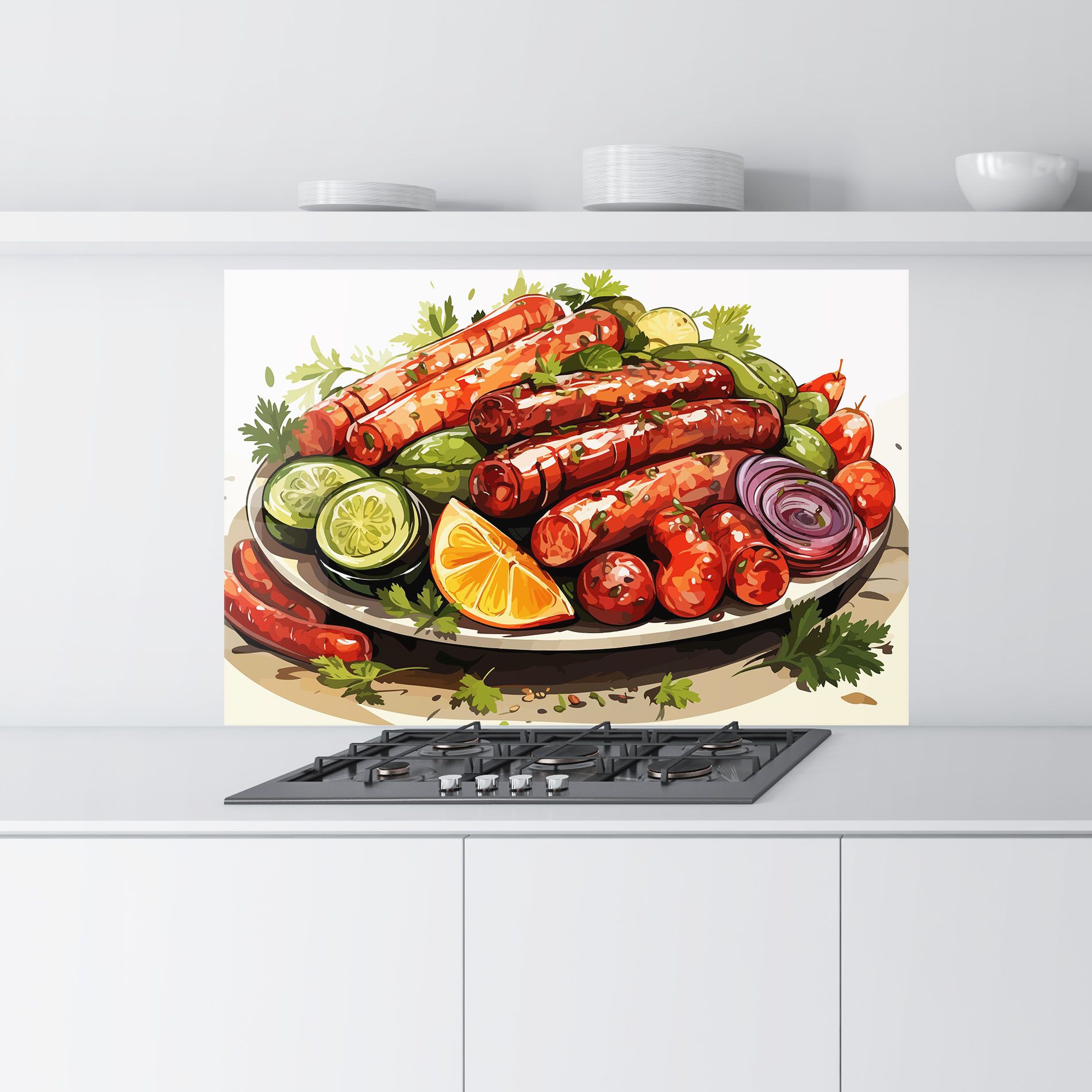 Tasty Sousages mockup 9