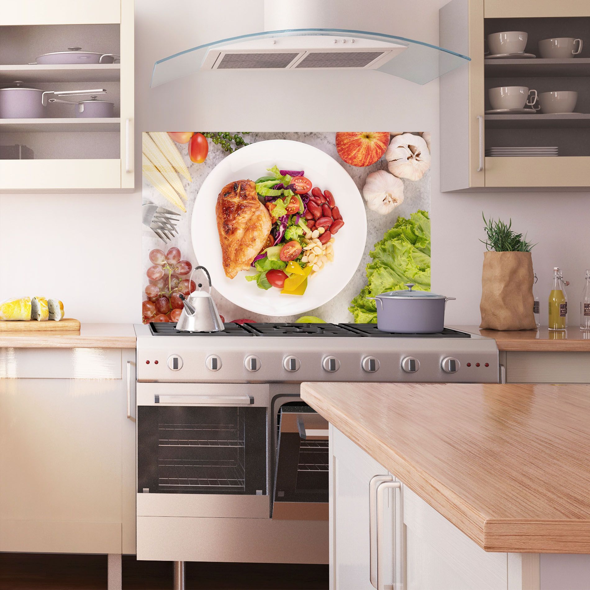 Salad With Chicken mockup 1