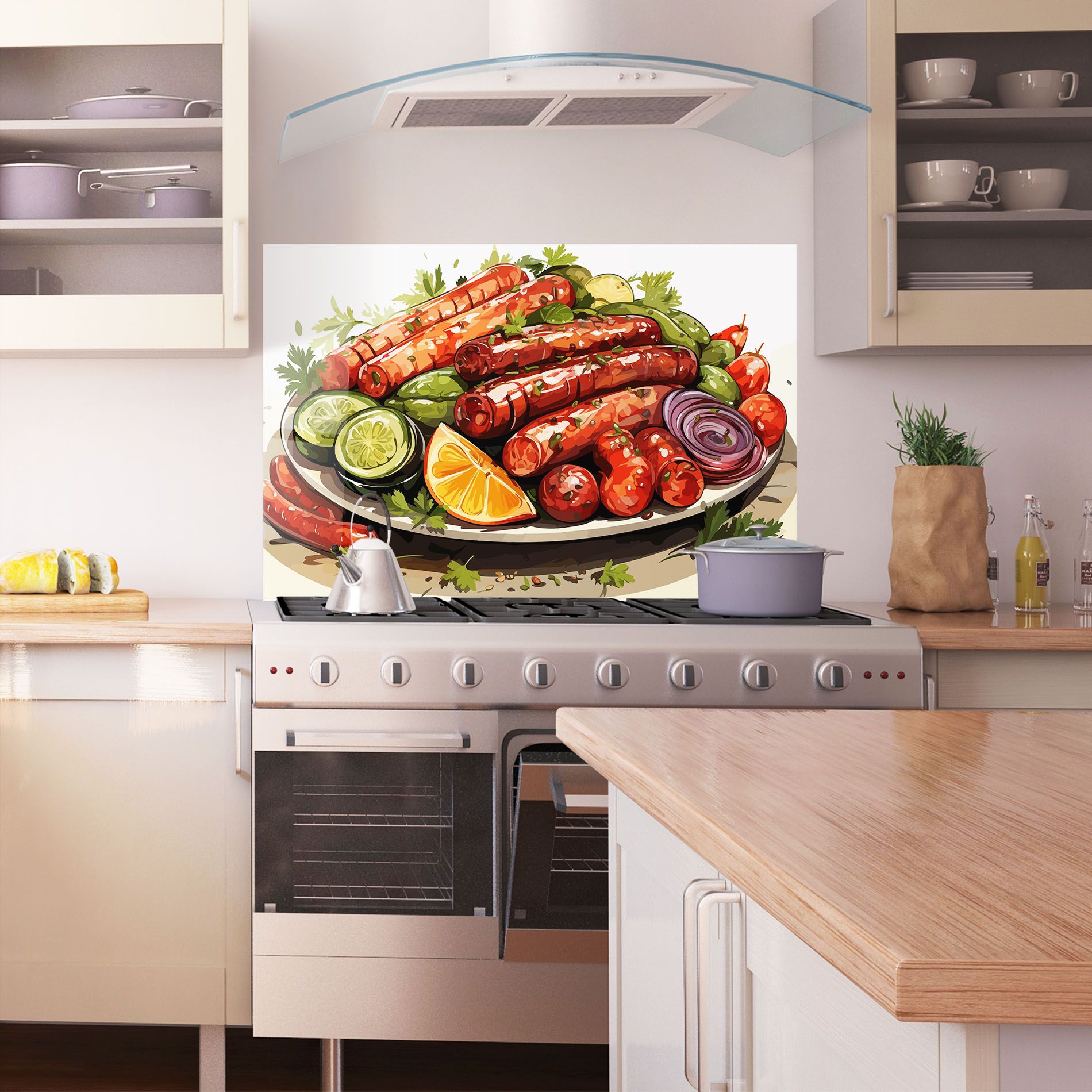 Tasty Sousages mockup 1