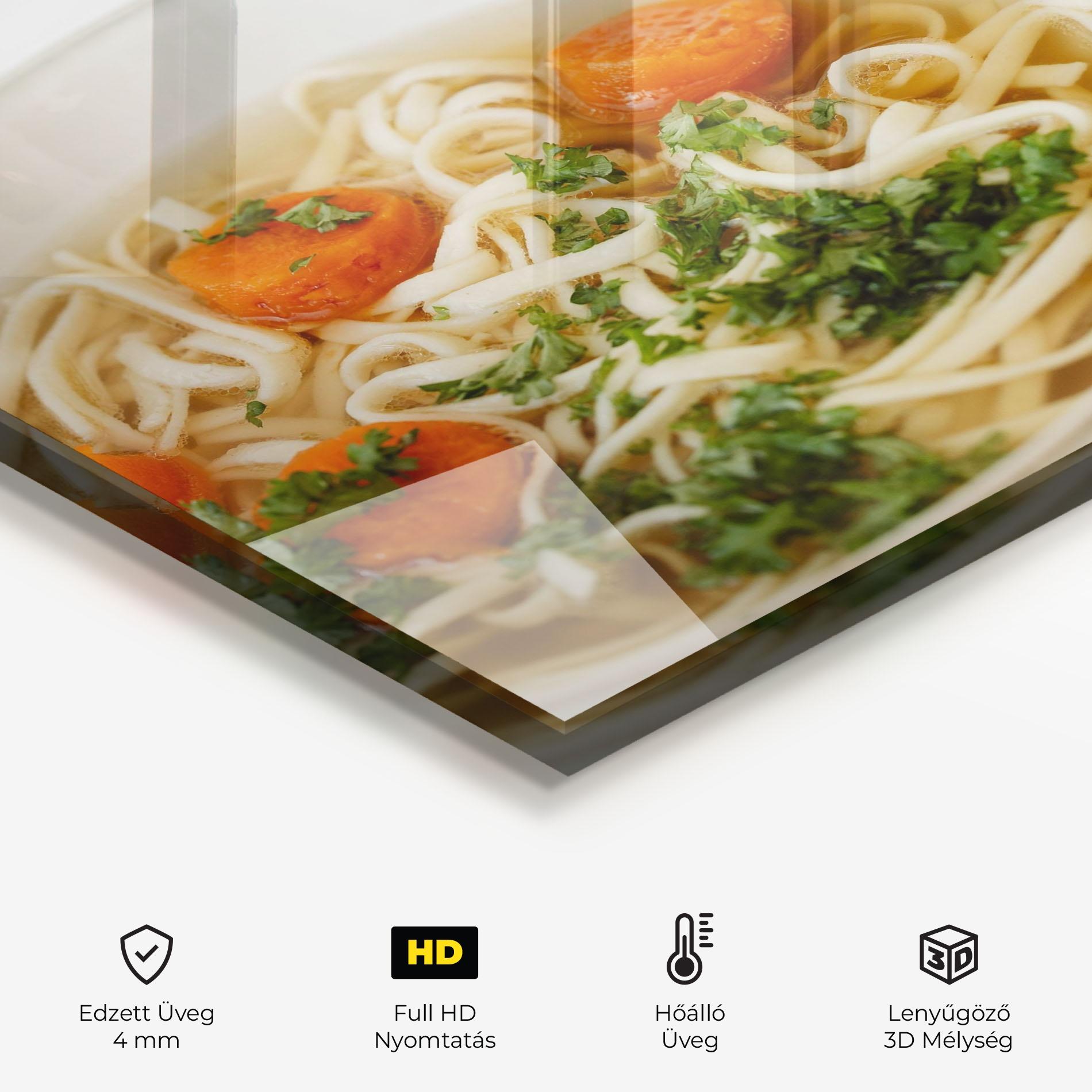 Konyhai üveg hátfal Soup mockup 2