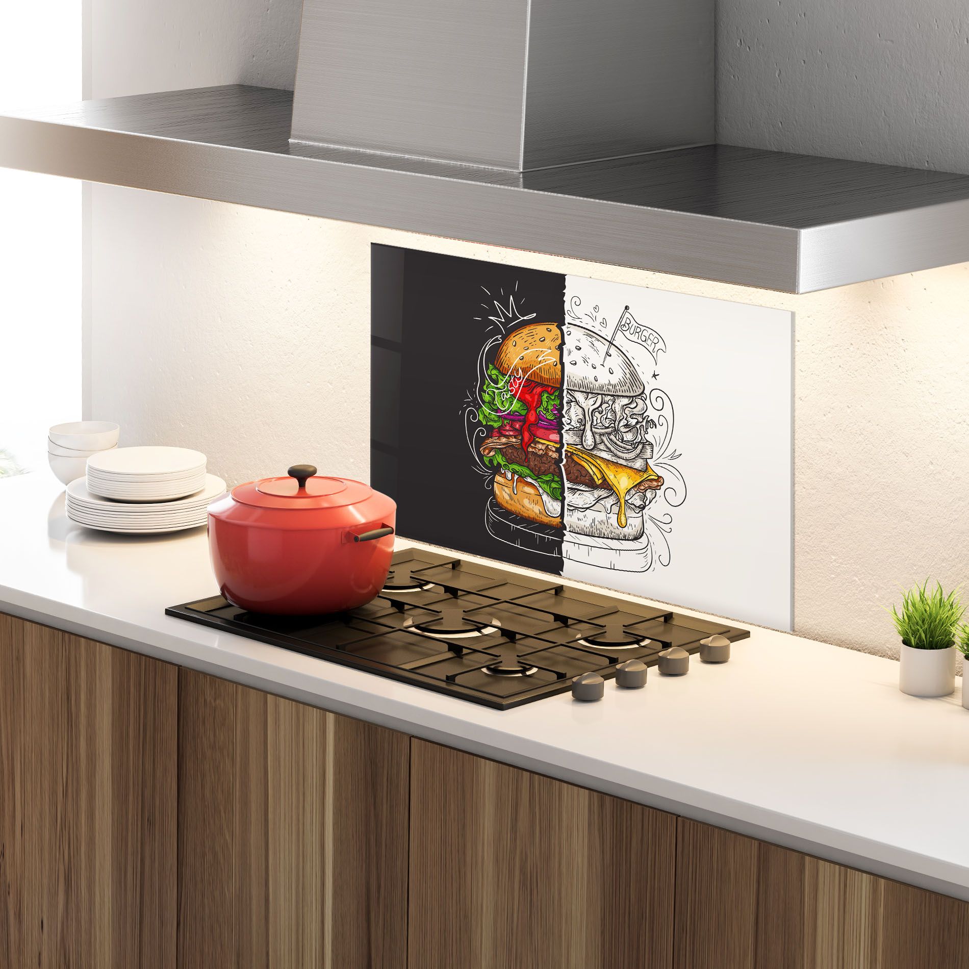 Burger Art mockup 4