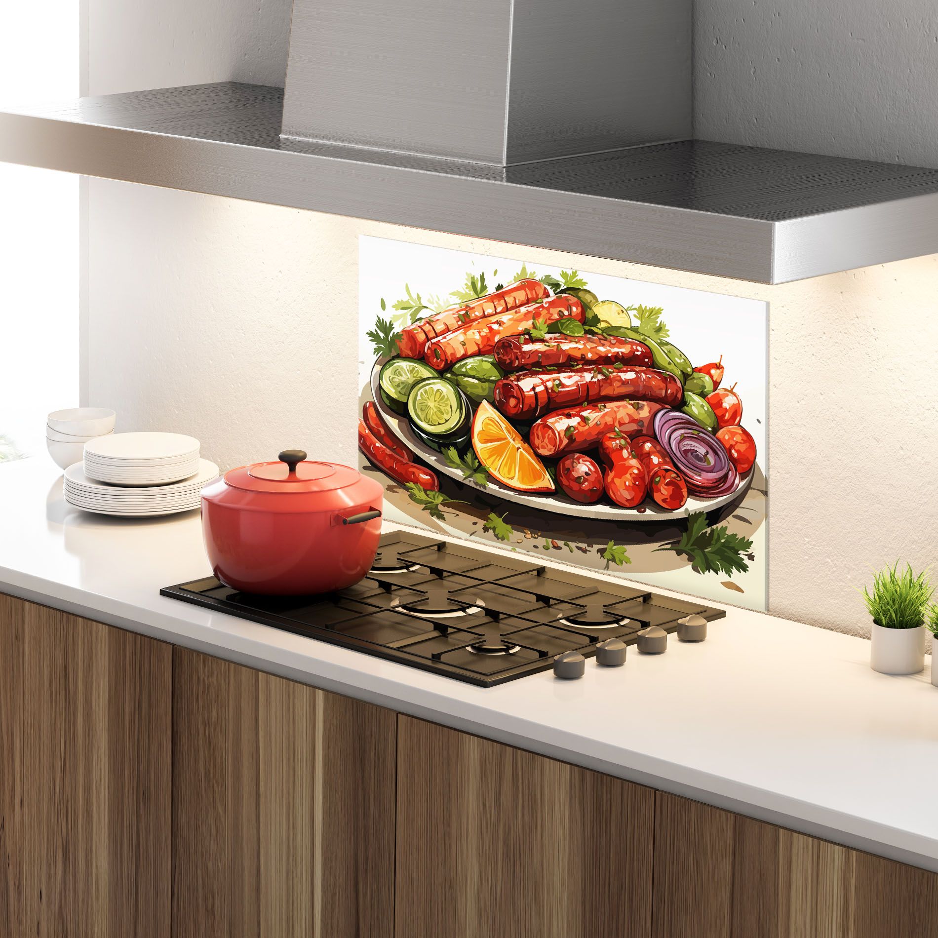 Tasty Sousages mockup 4