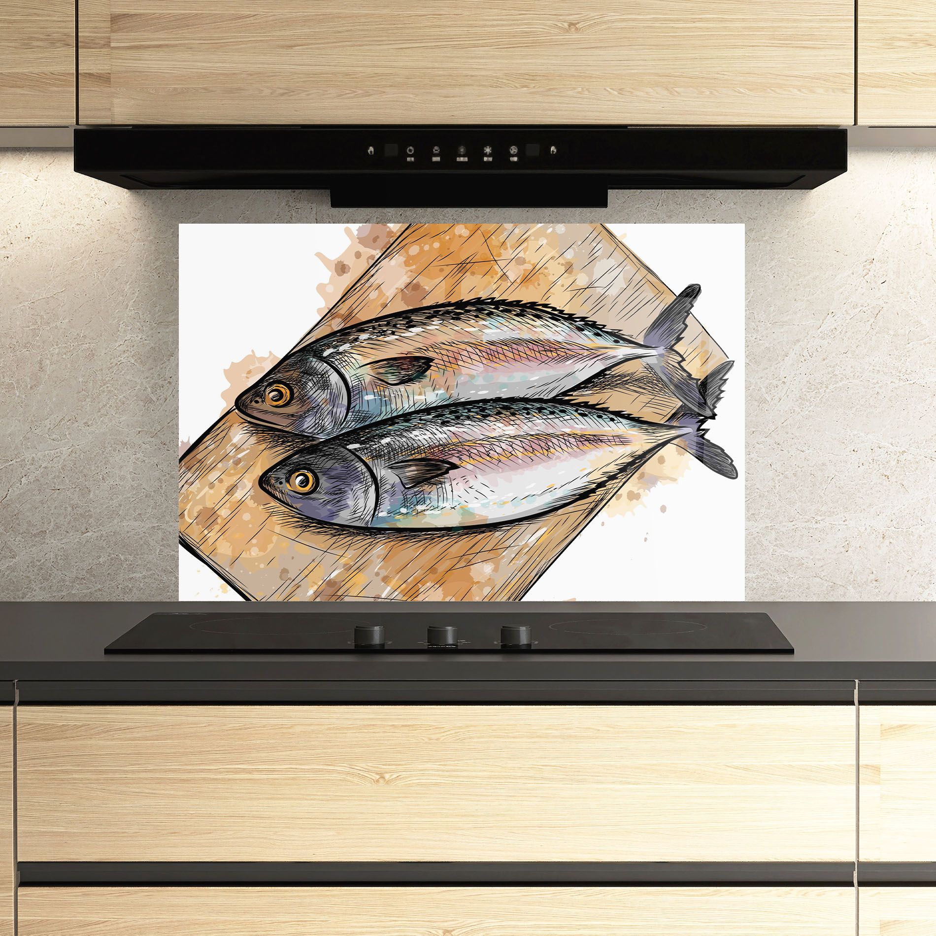 Grilled Fish mockup 3