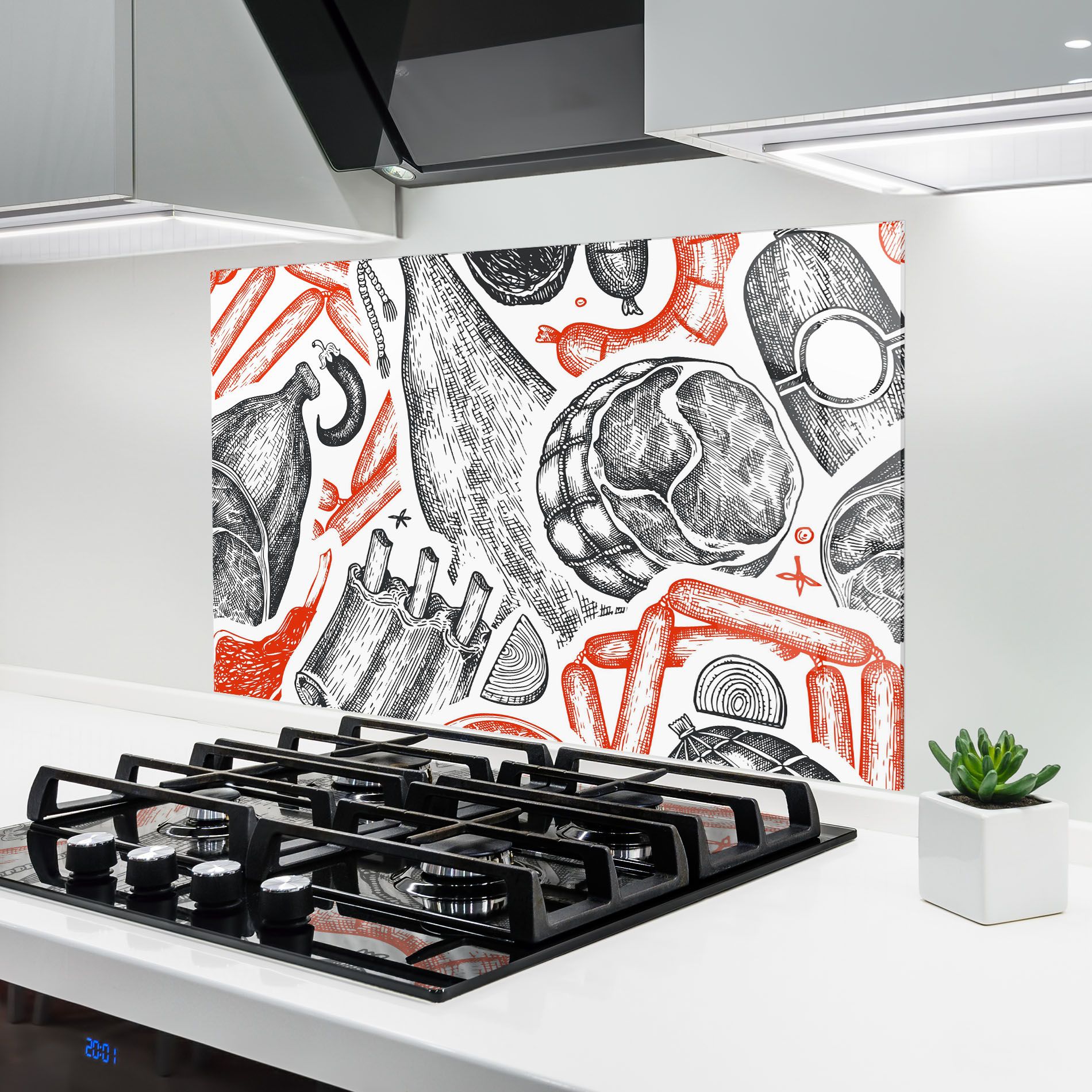 Orange Grey Meat mockup 6