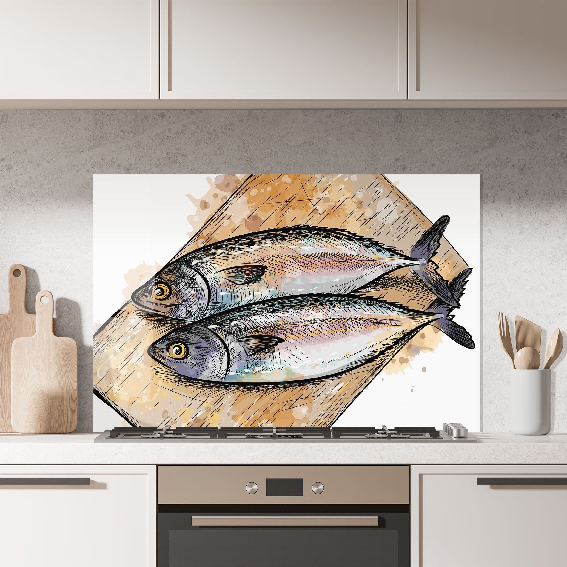 Grilled Fish mockup 7