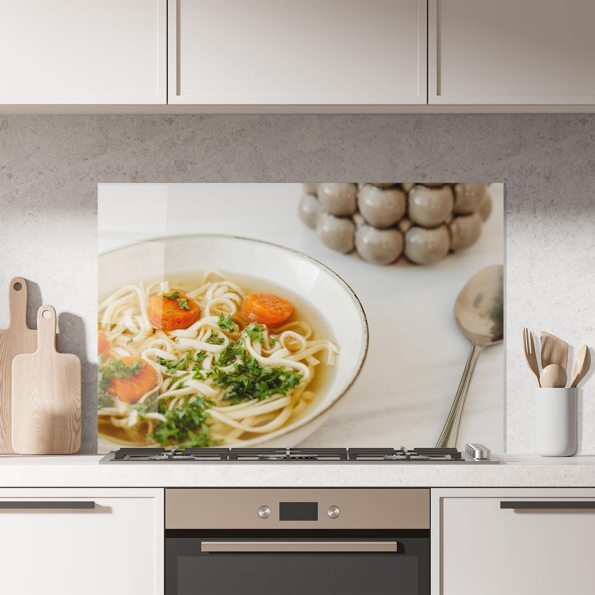 Konyhai üveg hátfal Soup mockup 7