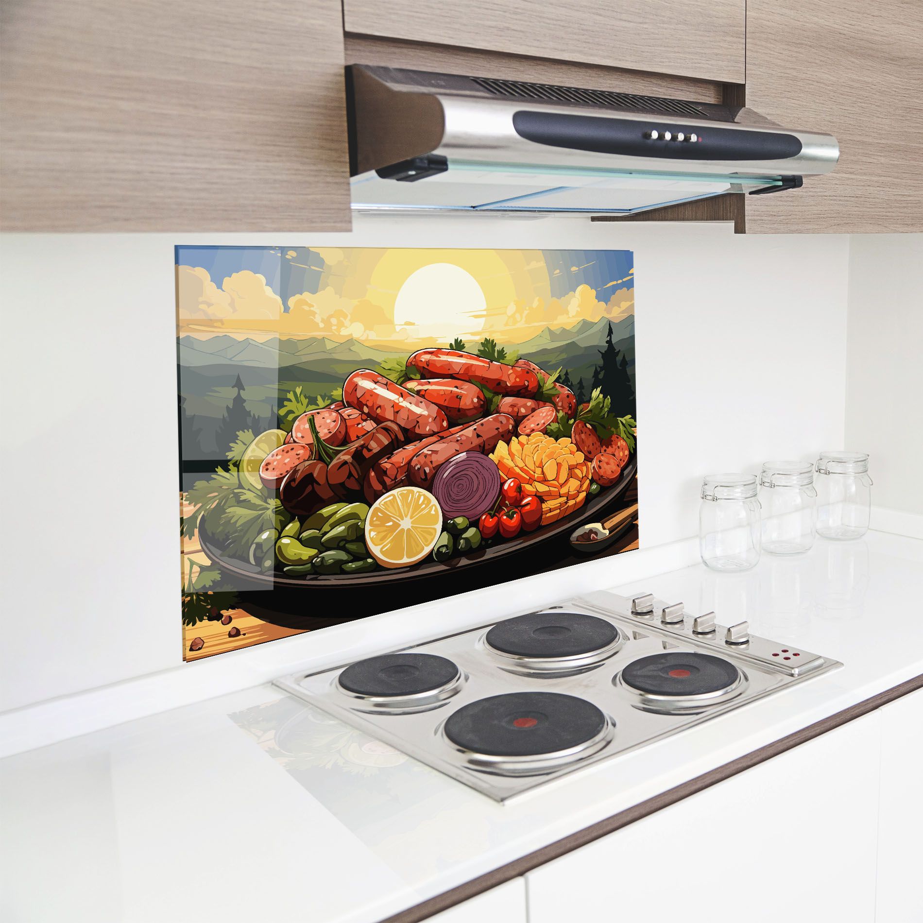 Sunset Sousages mockup 8