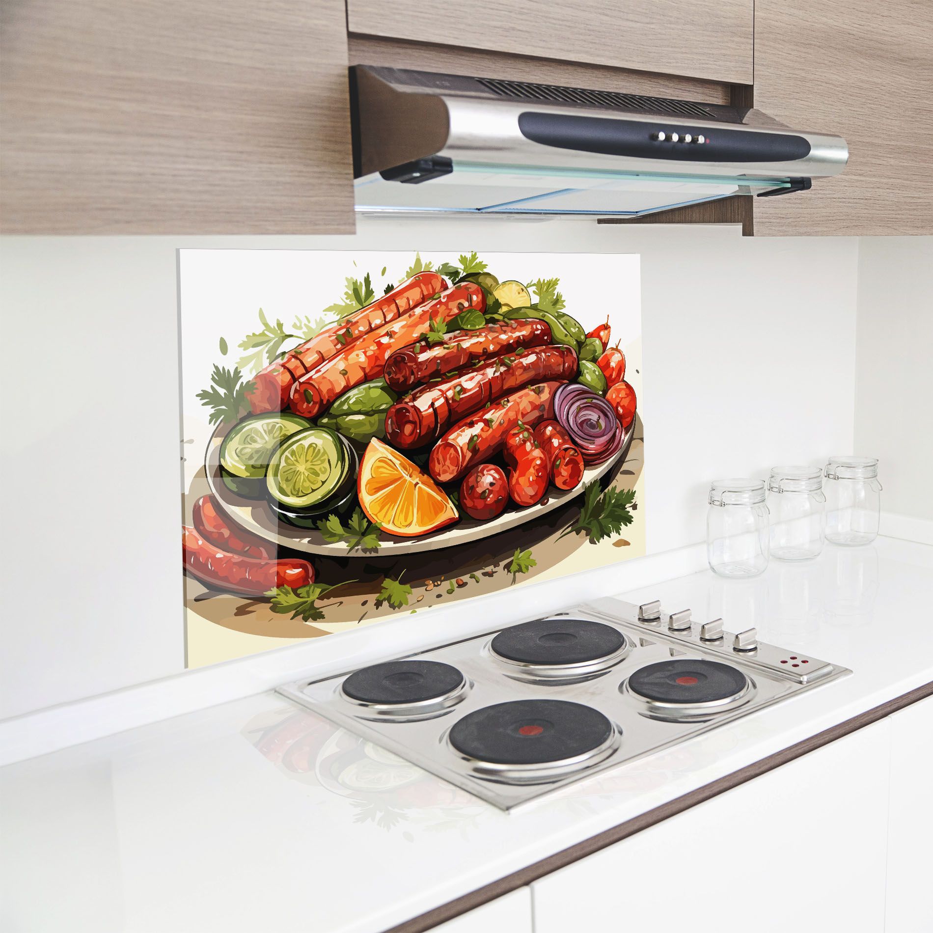 Tasty Sousages mockup 8