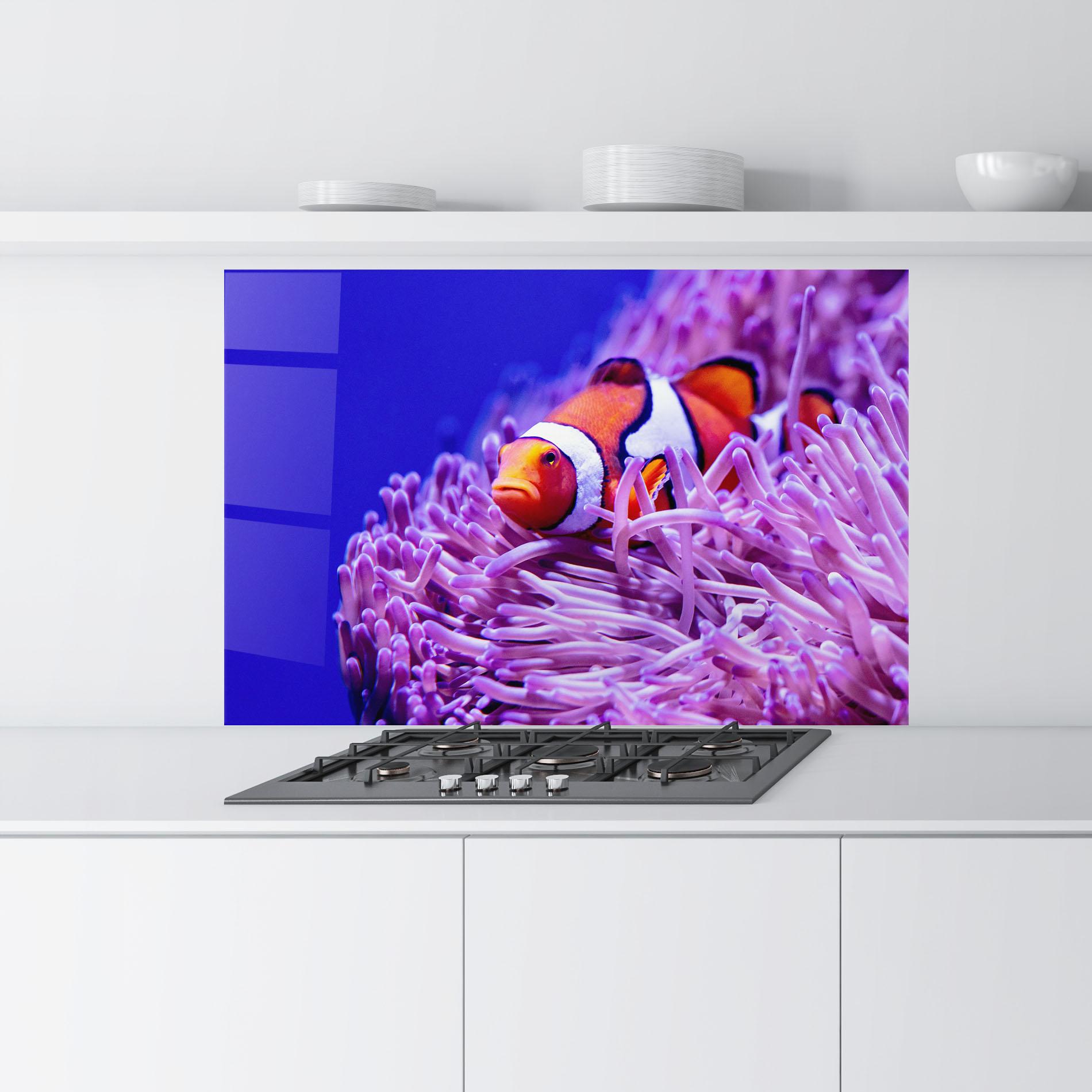 Konyhai üveg hátfal Angry Nemo mockup 9