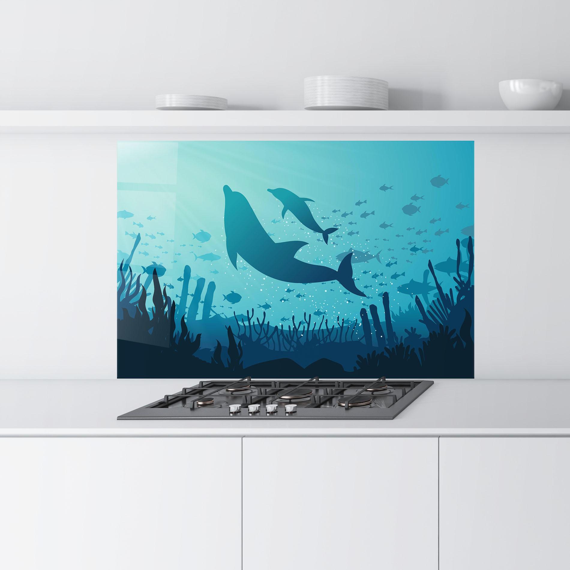 Konyhai üveg hátfal Blue Ocean mockup 9