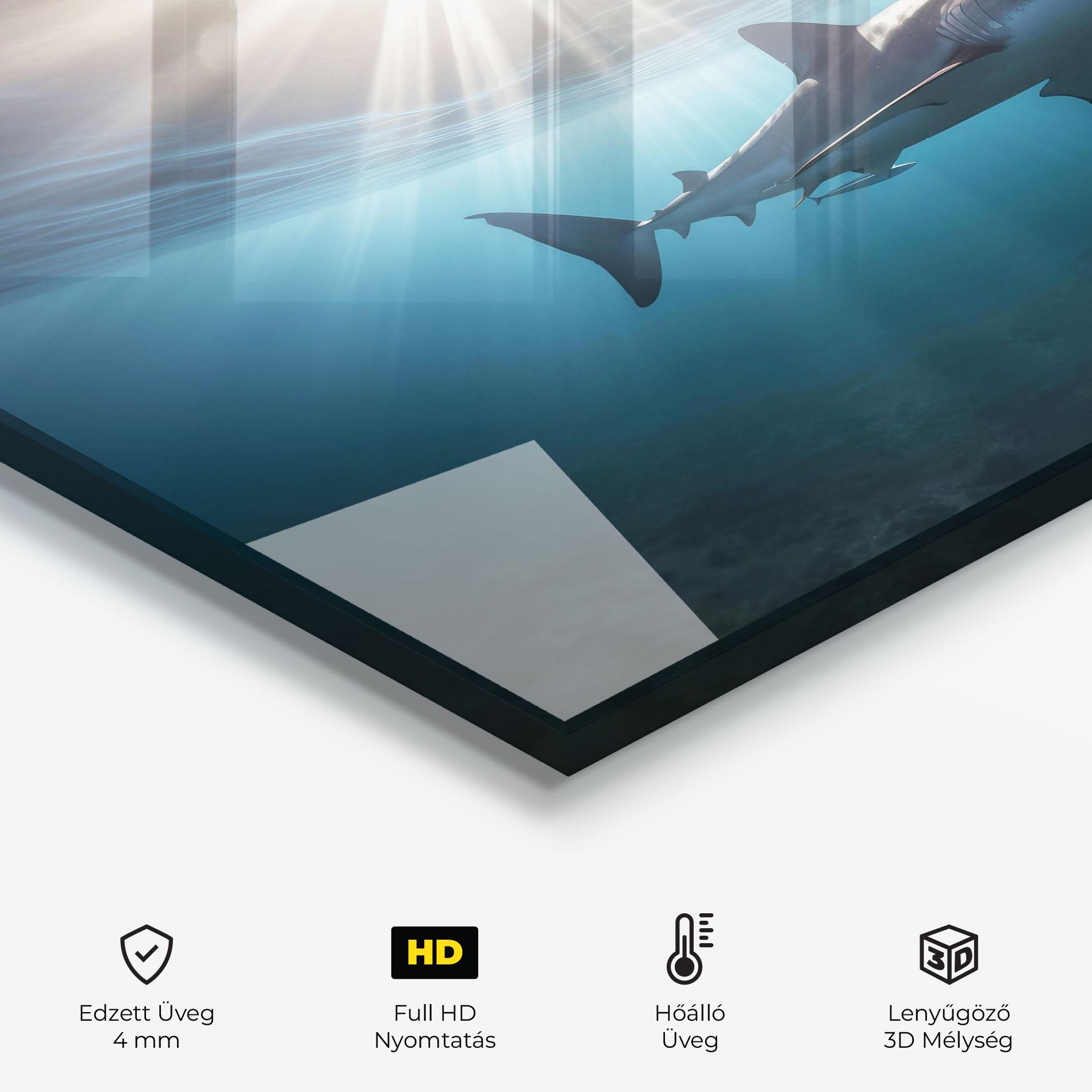 Konyhai üveg hátfal Big Shark mockup 2