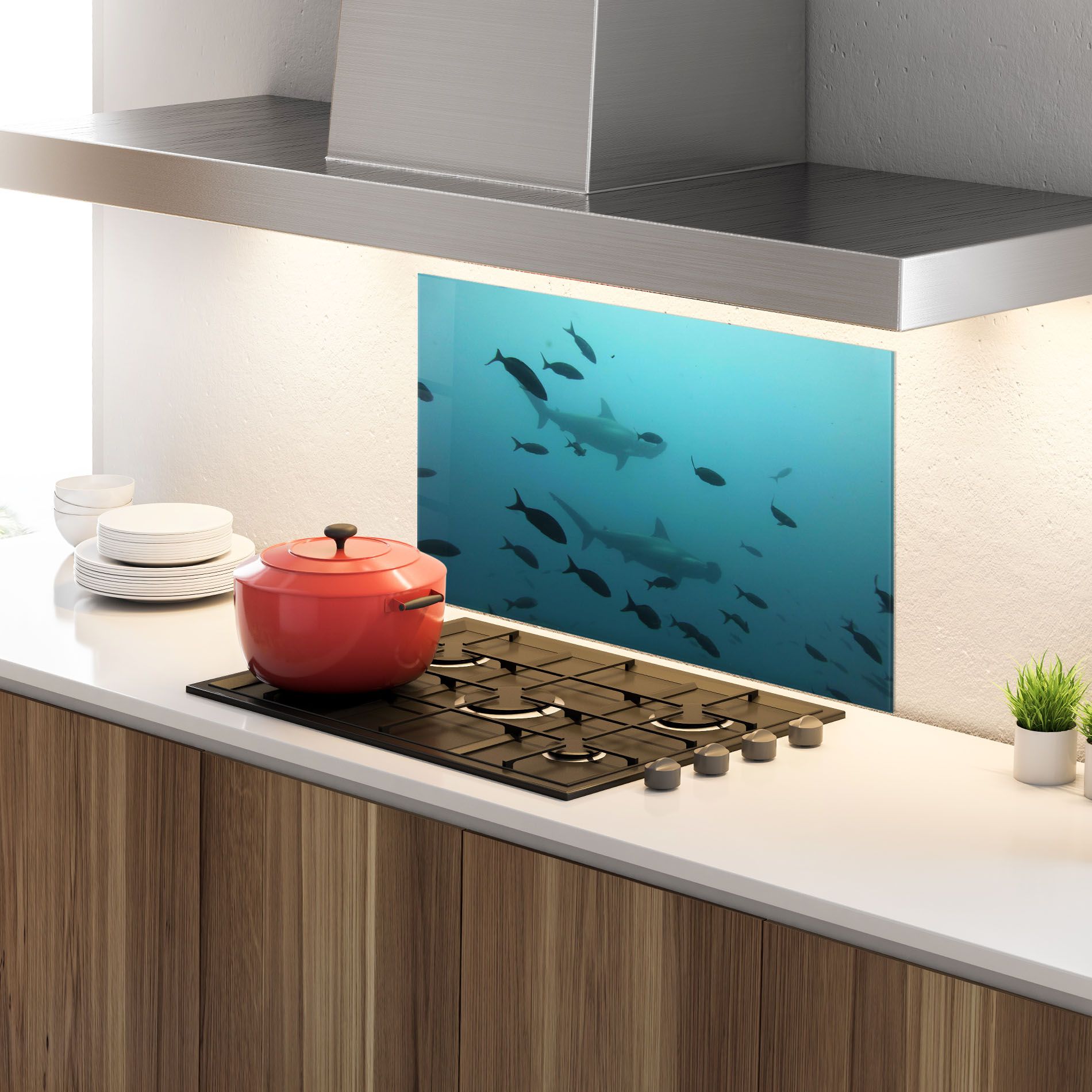 Fish Shilouette mockup 4