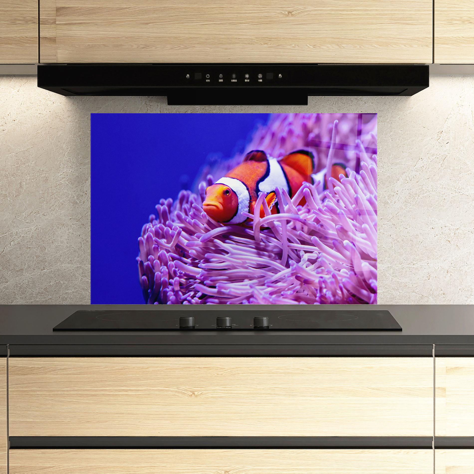 Konyhai üveg hátfal Angry Nemo mockup 3