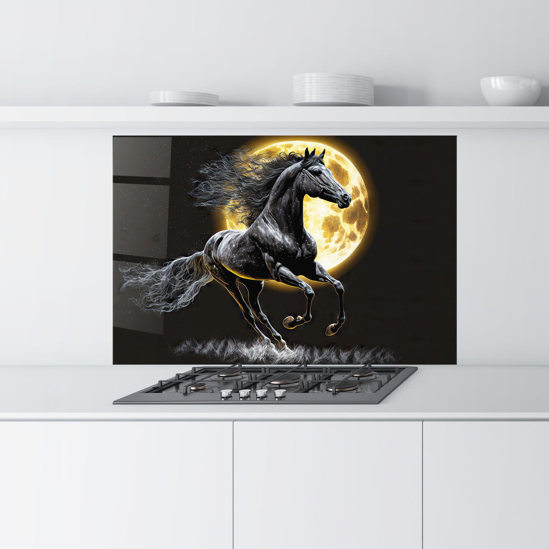 Gold Moon Horse mockup 9