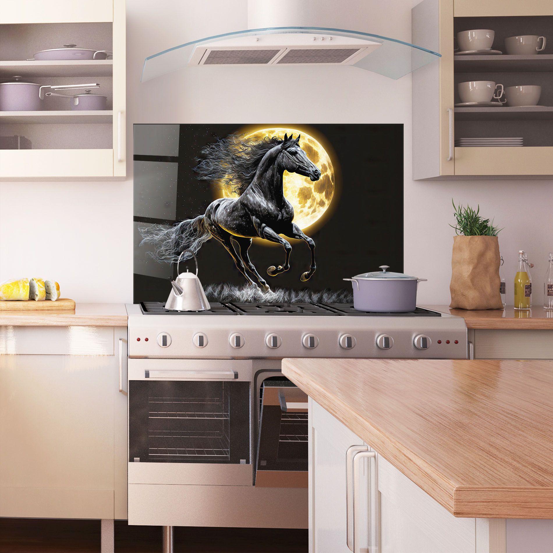 Gold Moon Horse mockup 1