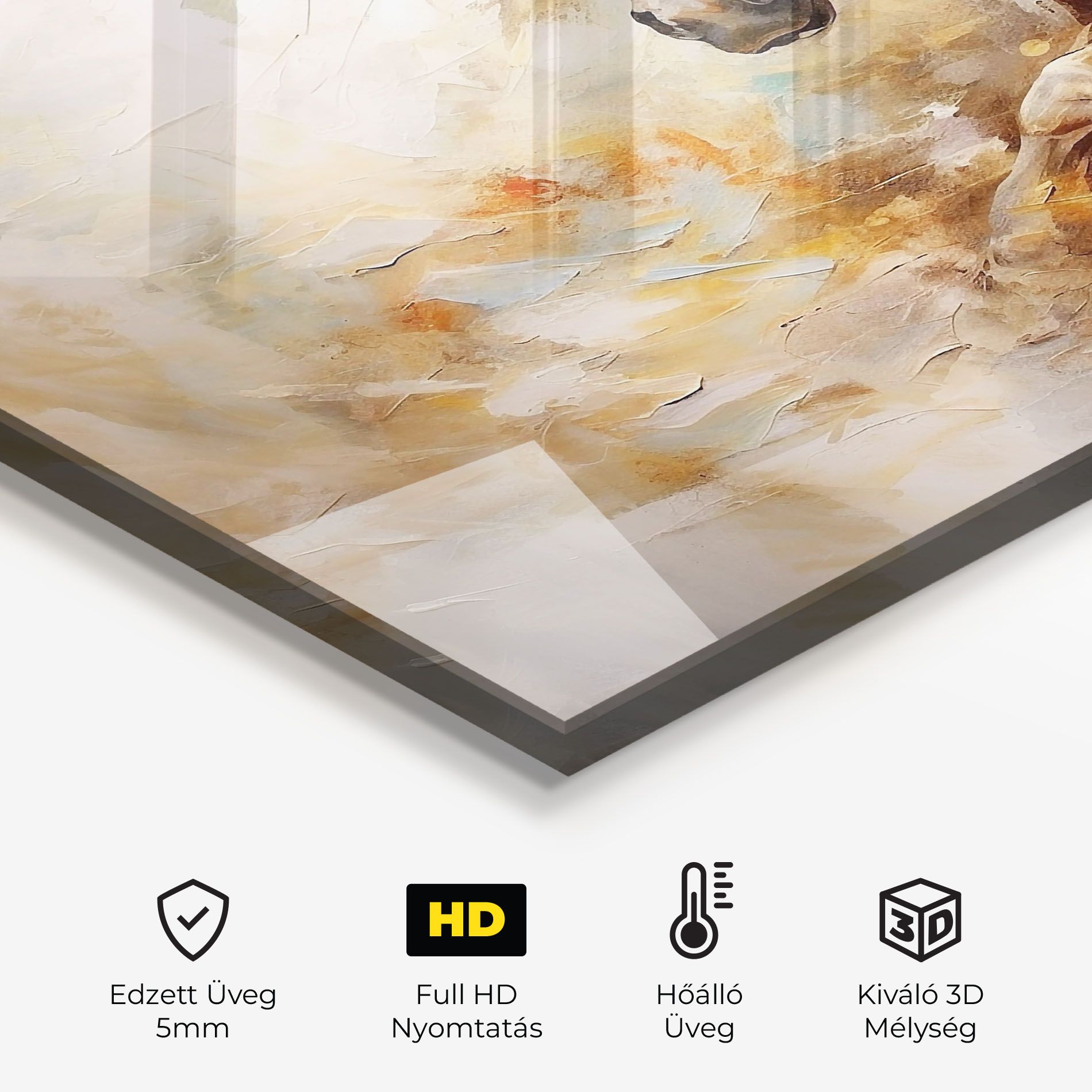 Brown Horse Running mockup 2