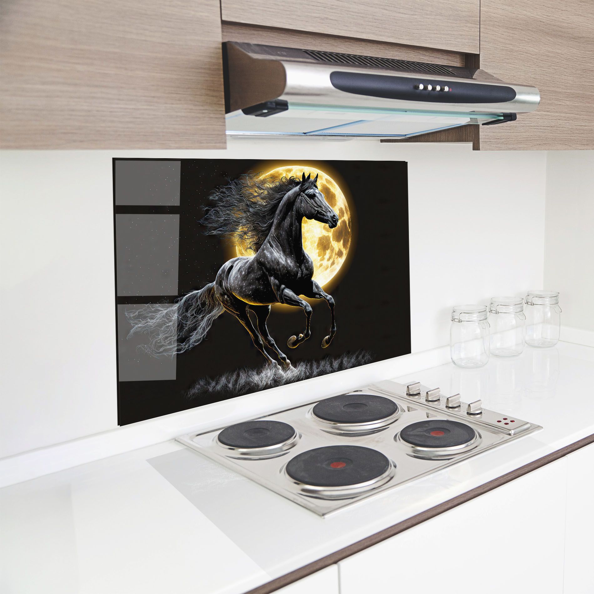 Gold Moon Horse mockup 8