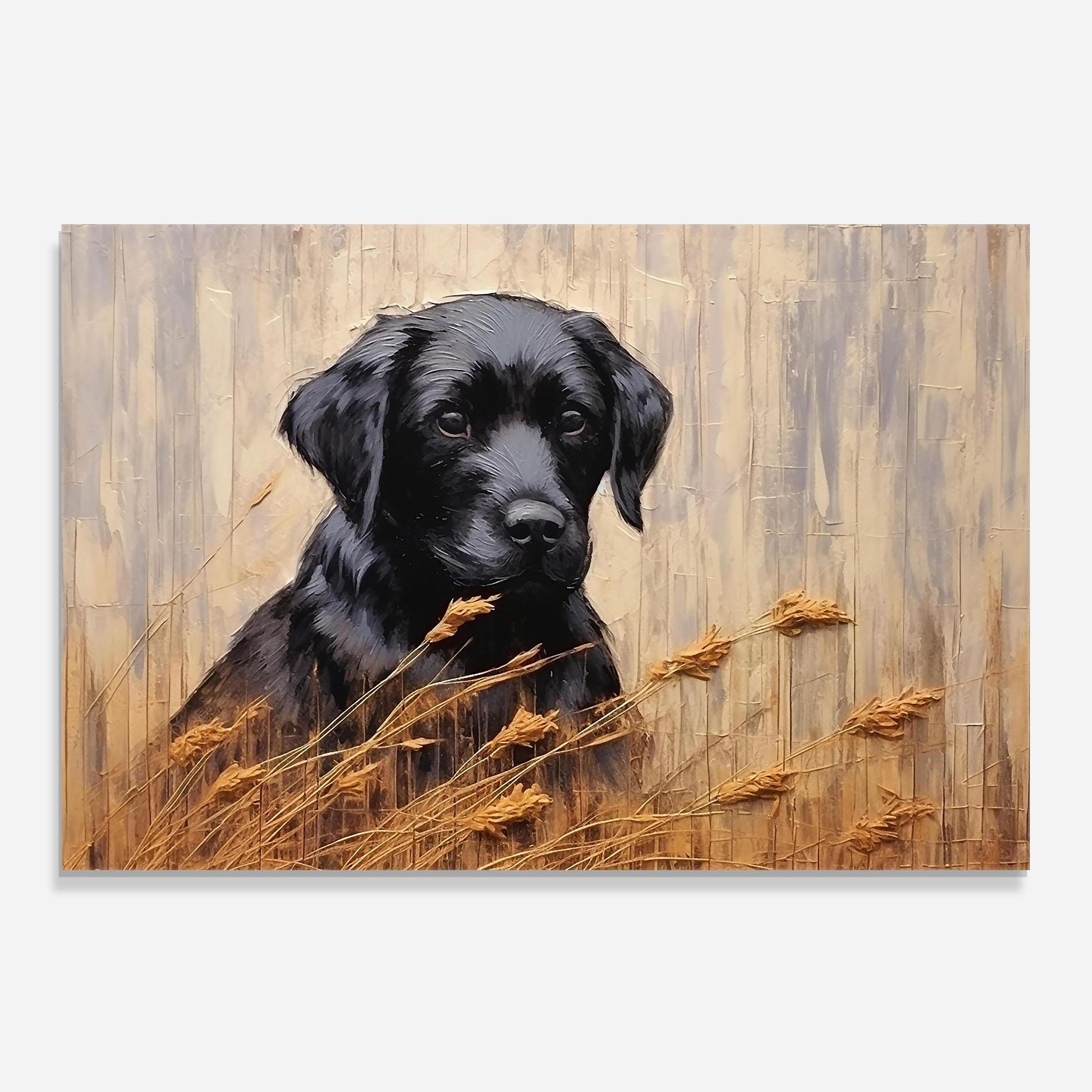 Konyhai üveg hátfal Black Dog Art mockup 0