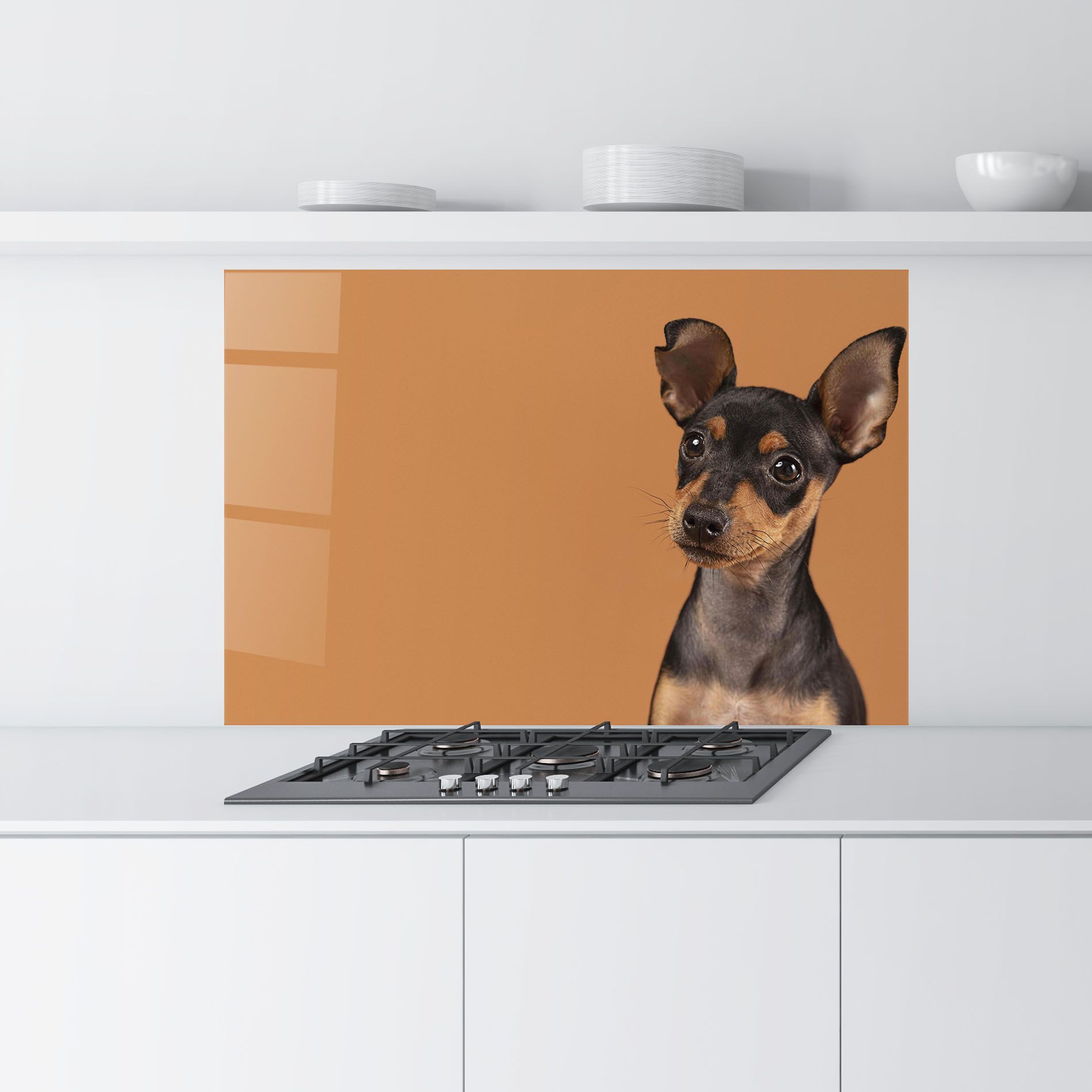 Cute Dog Portrait mockup 9