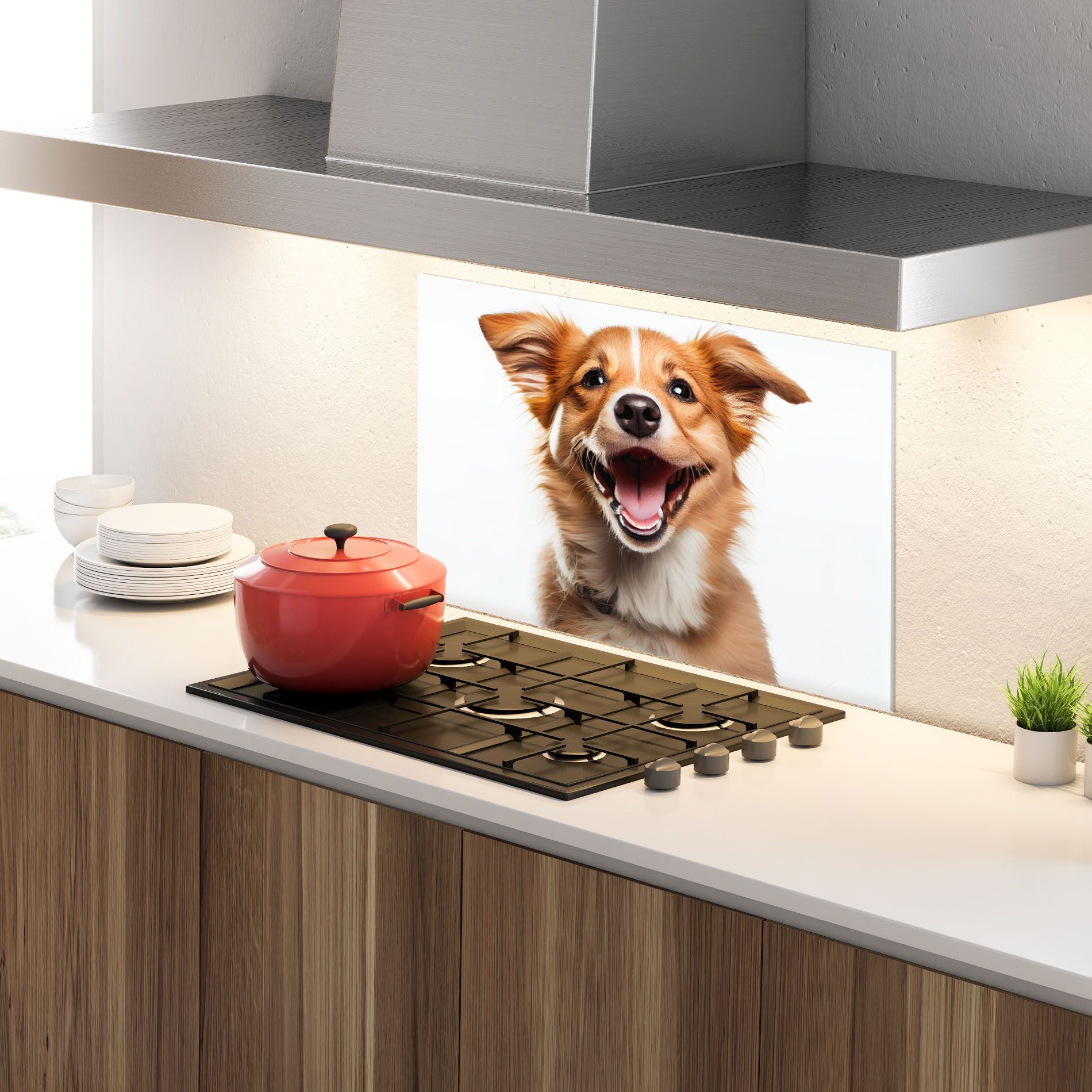 Happy Smiling Dog mockup 4