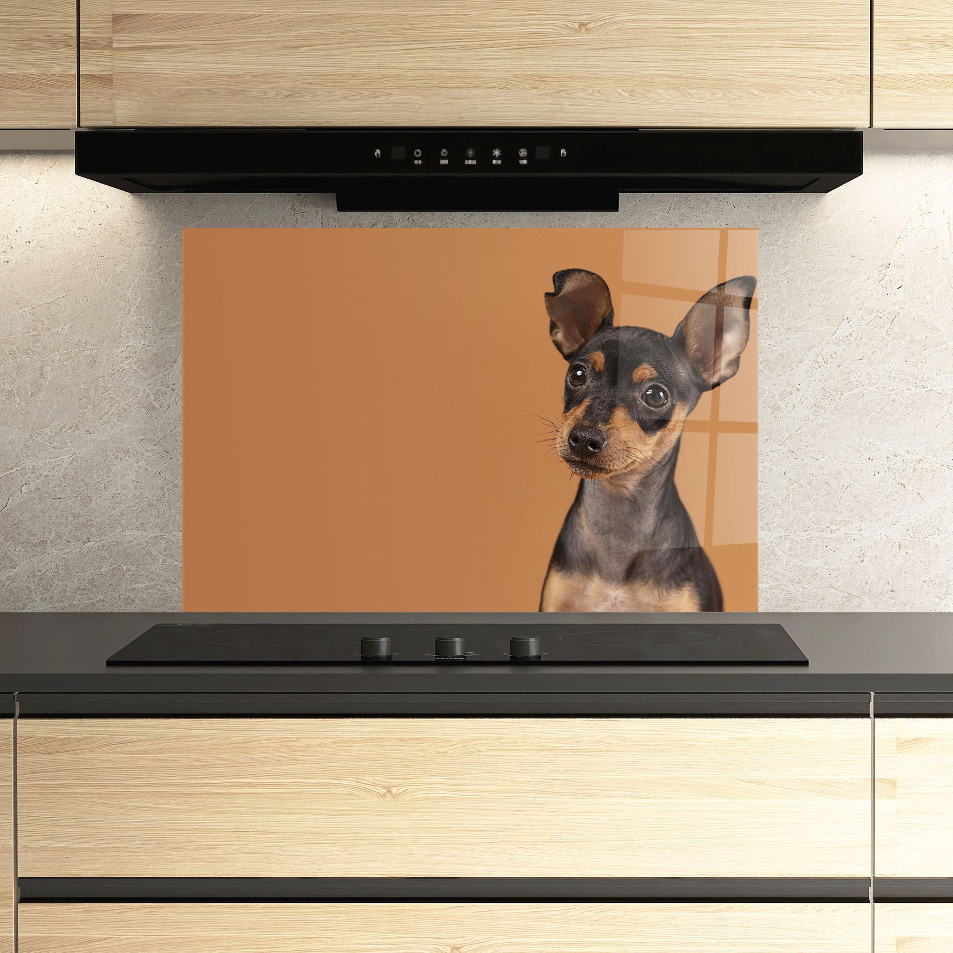 Cute Dog Portrait mockup 3