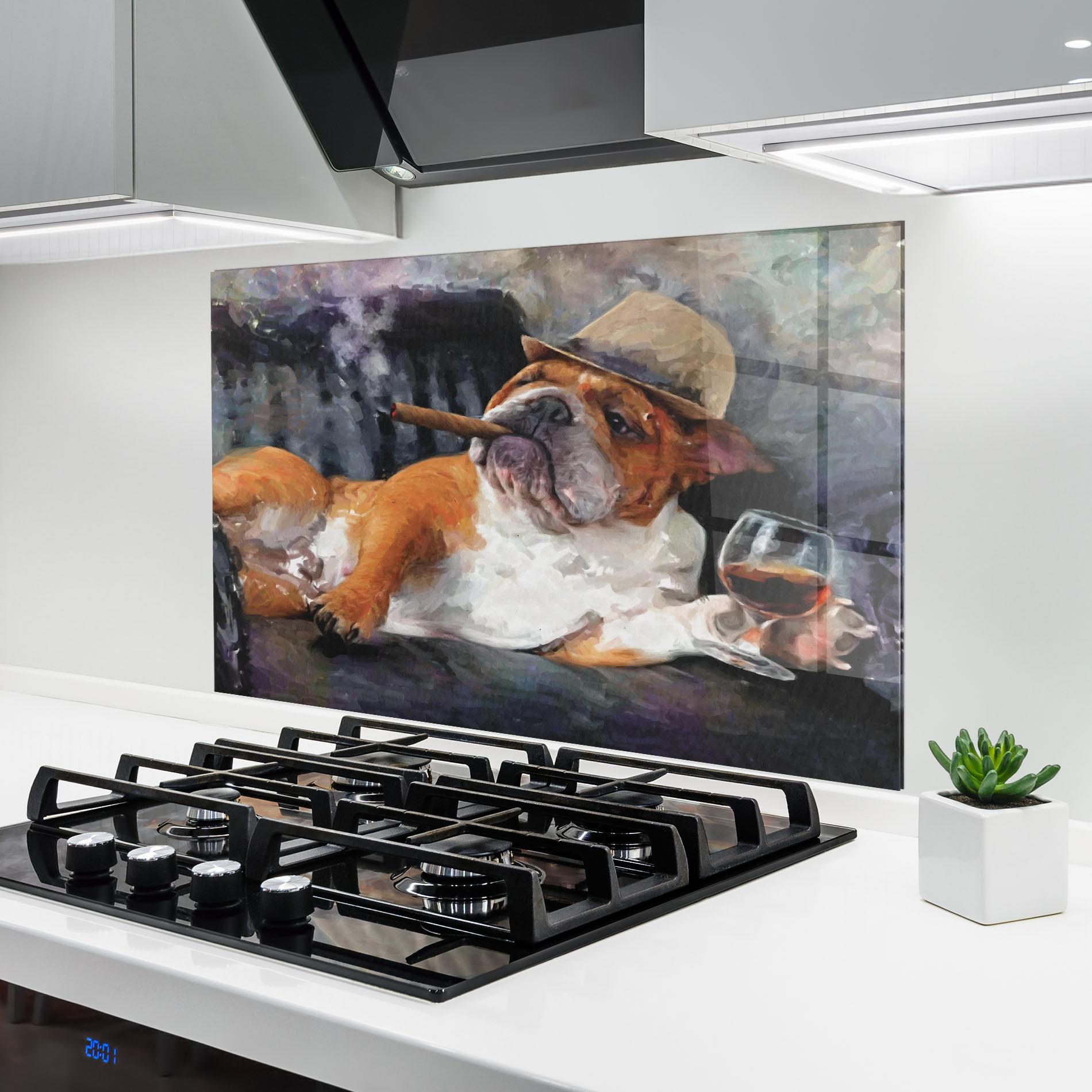 Konyhai üveg hátfal Enjoy Life mockup 6