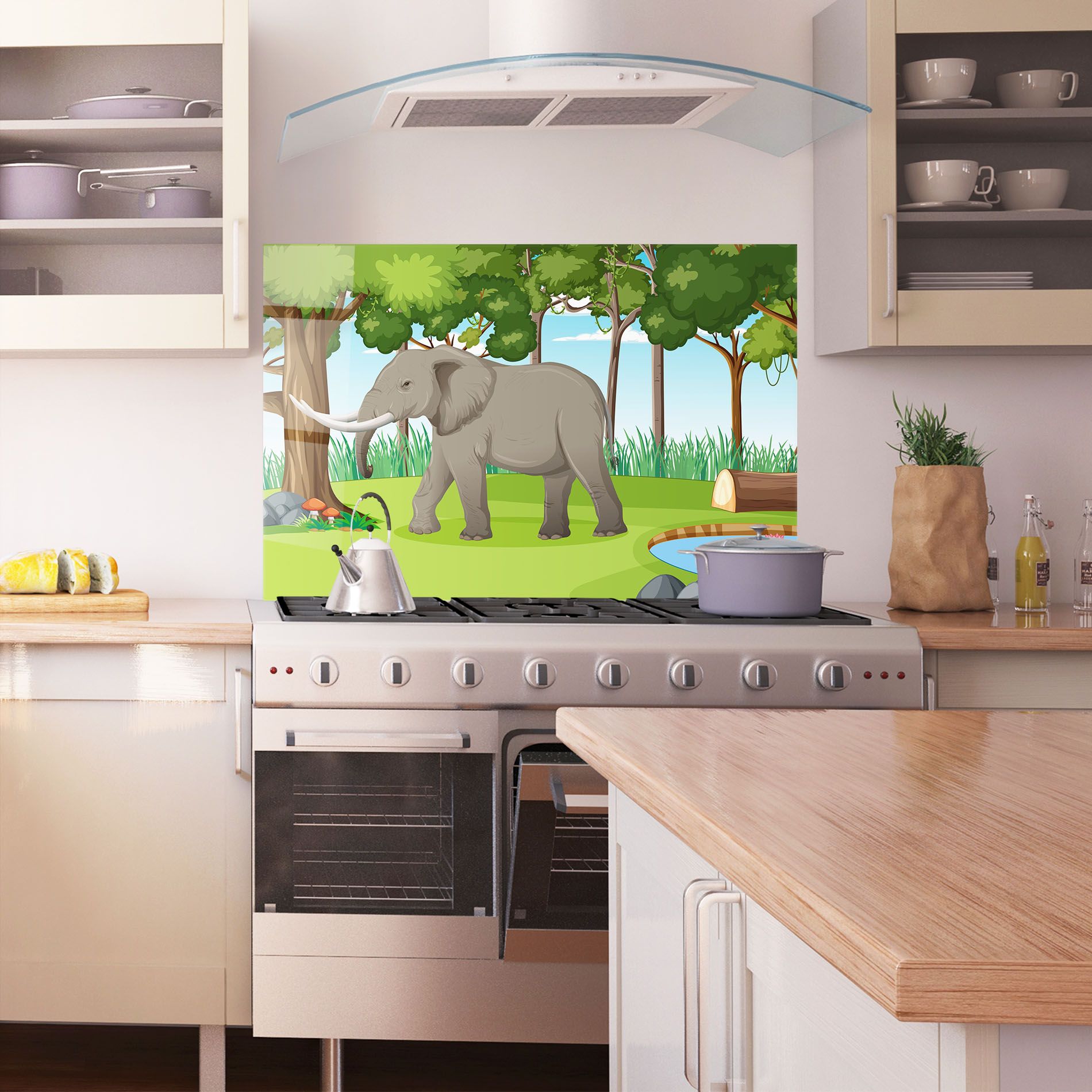 Animated Elephant mockup 1