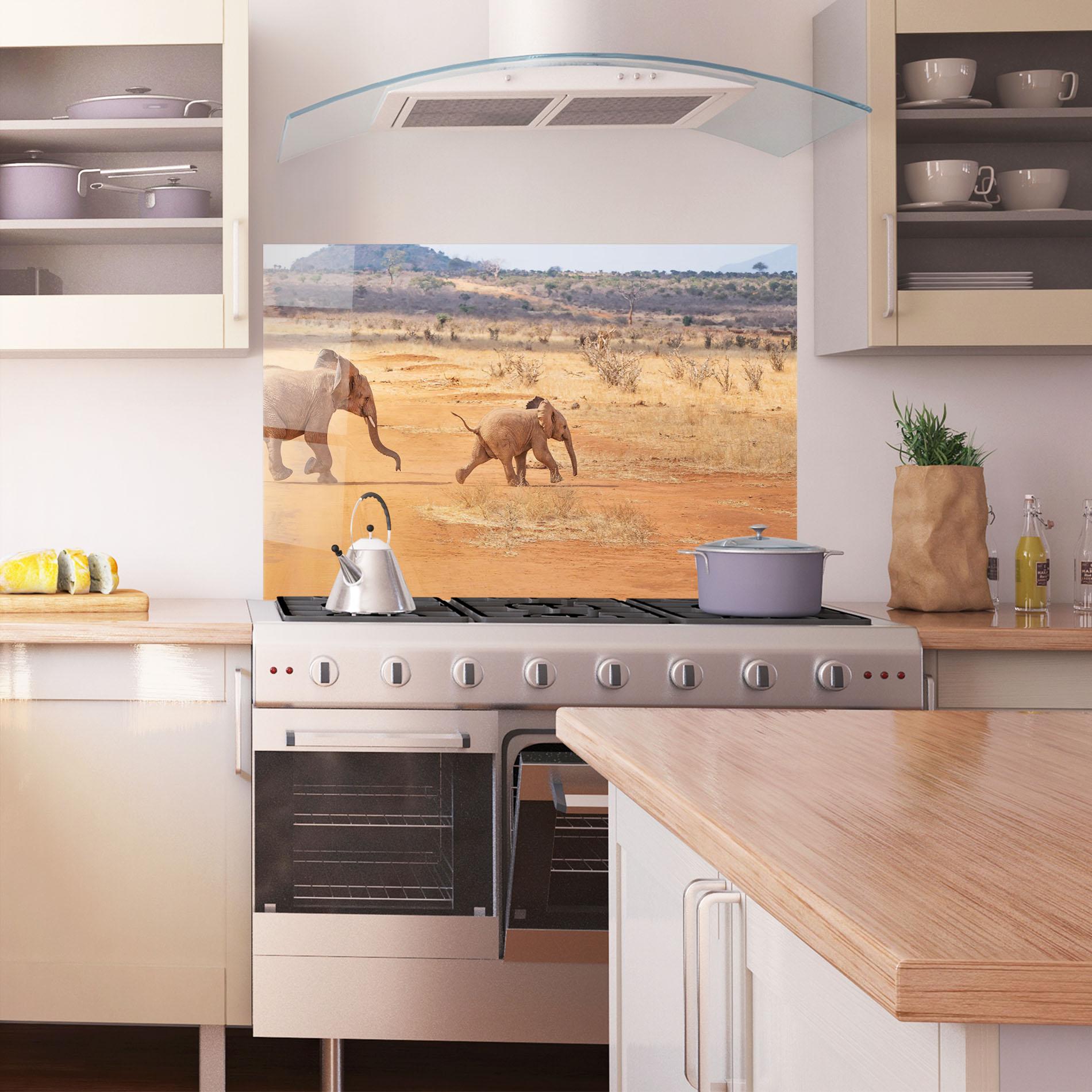 Konyhai üveg hátfal Desert Safari mockup 1