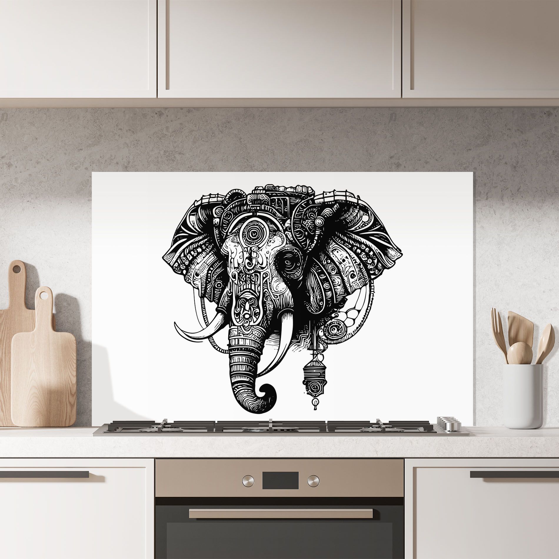 Ehephant Head mockup 7