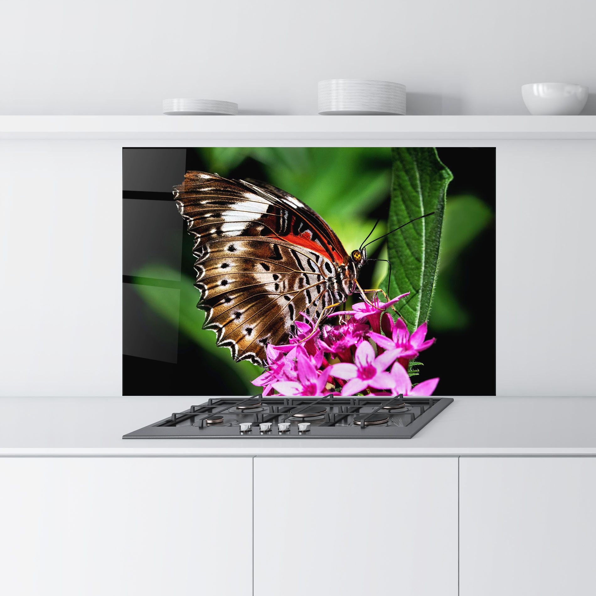 Brown Red Butterfly mockup 9