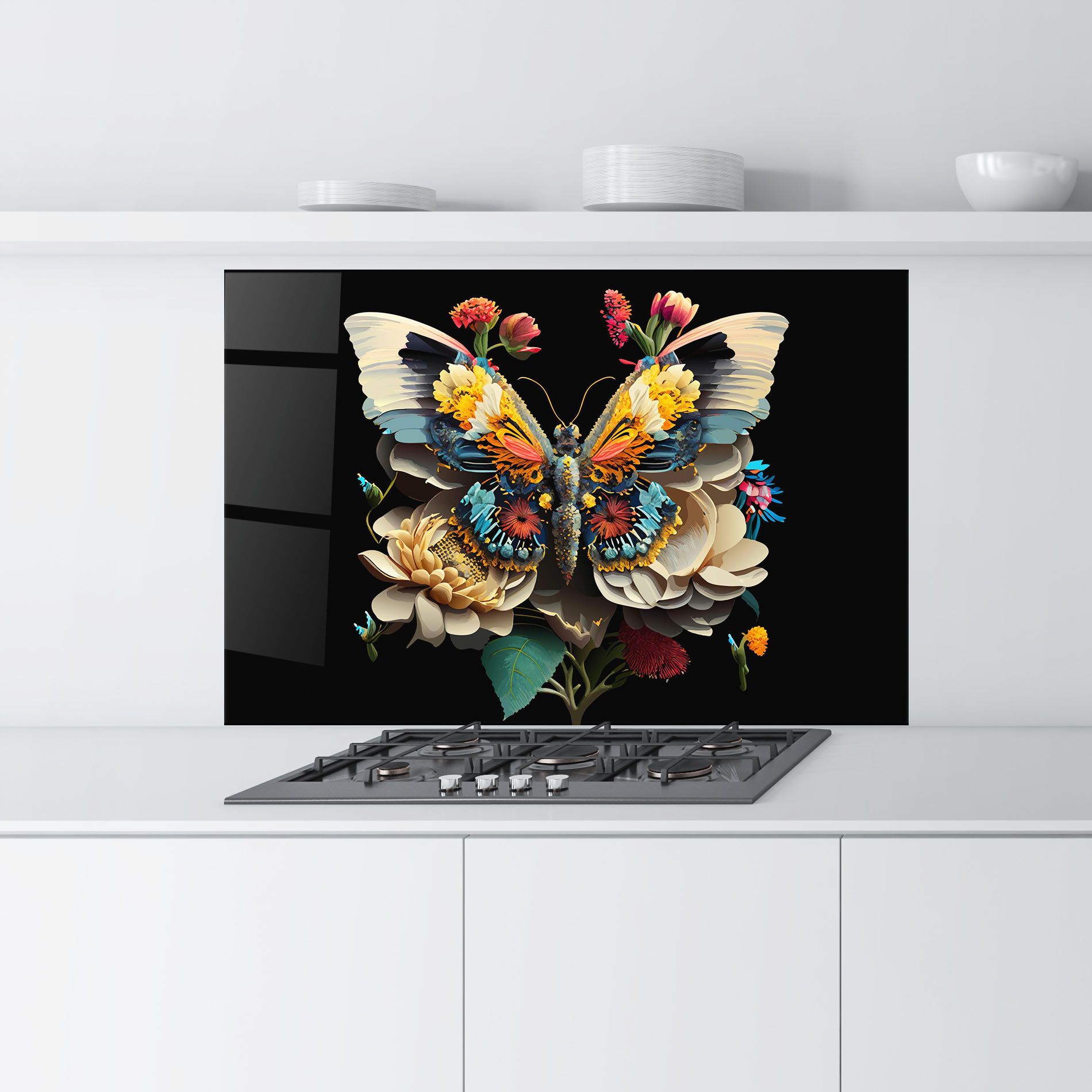 Colorful Butterfly mockup 9