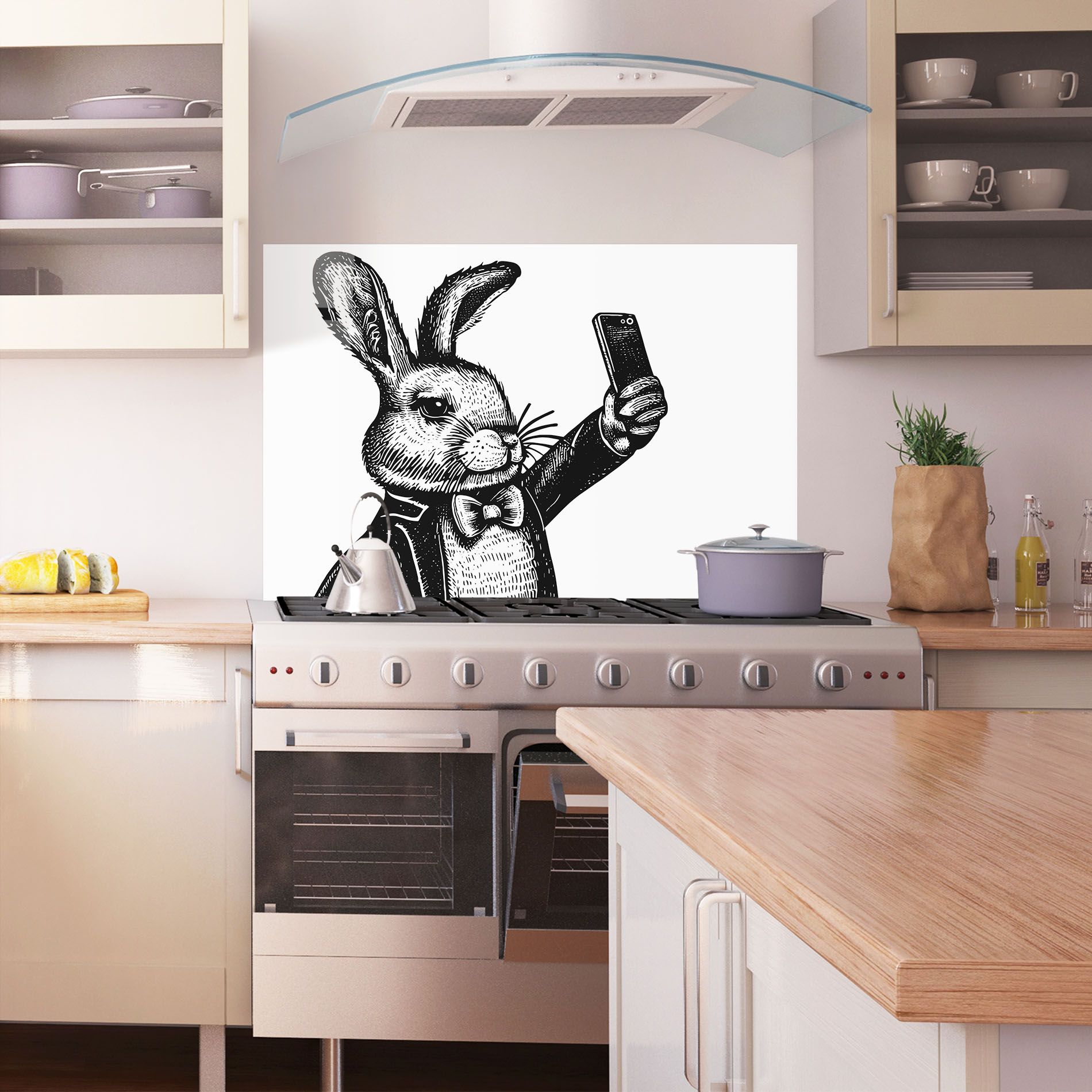 Selfie Bunny mockup 1