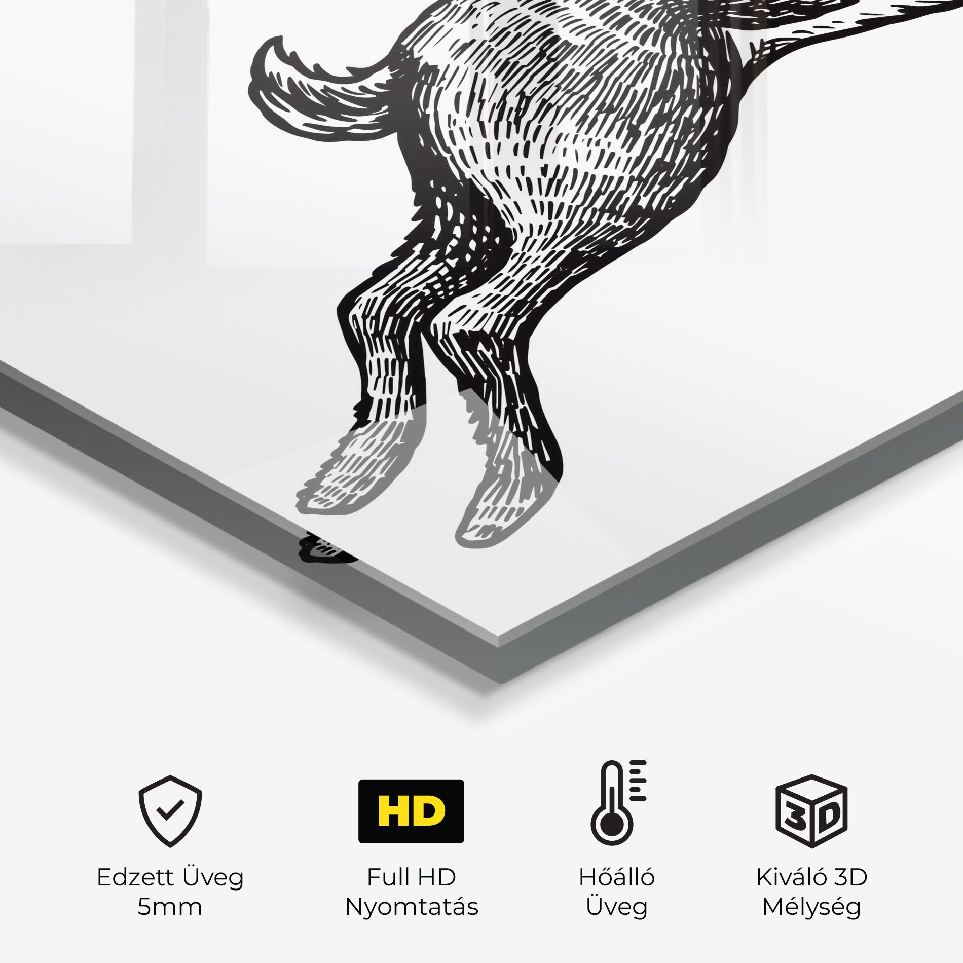 Black Line Bunny mockup 2