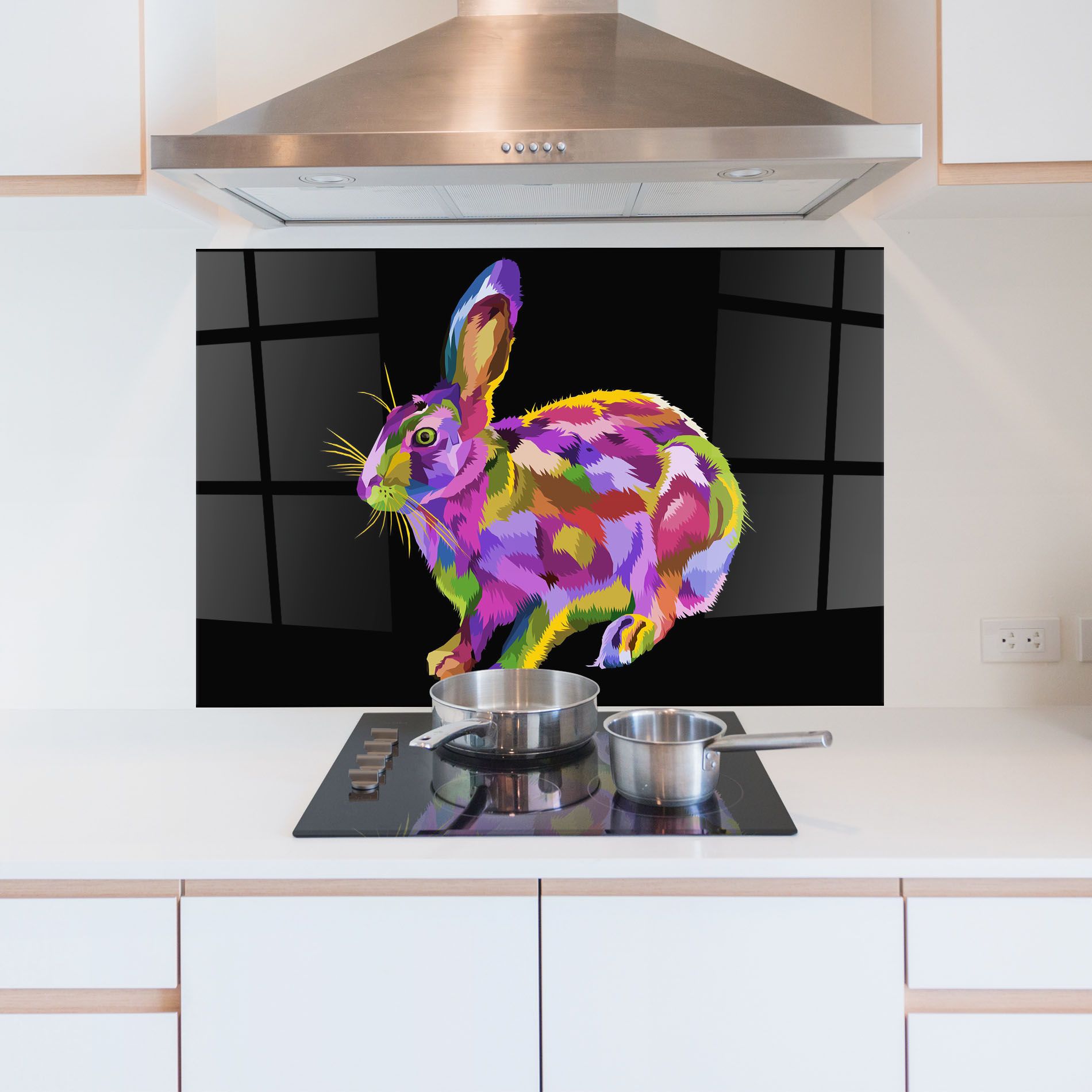 Colorful Bunny mockup 5
