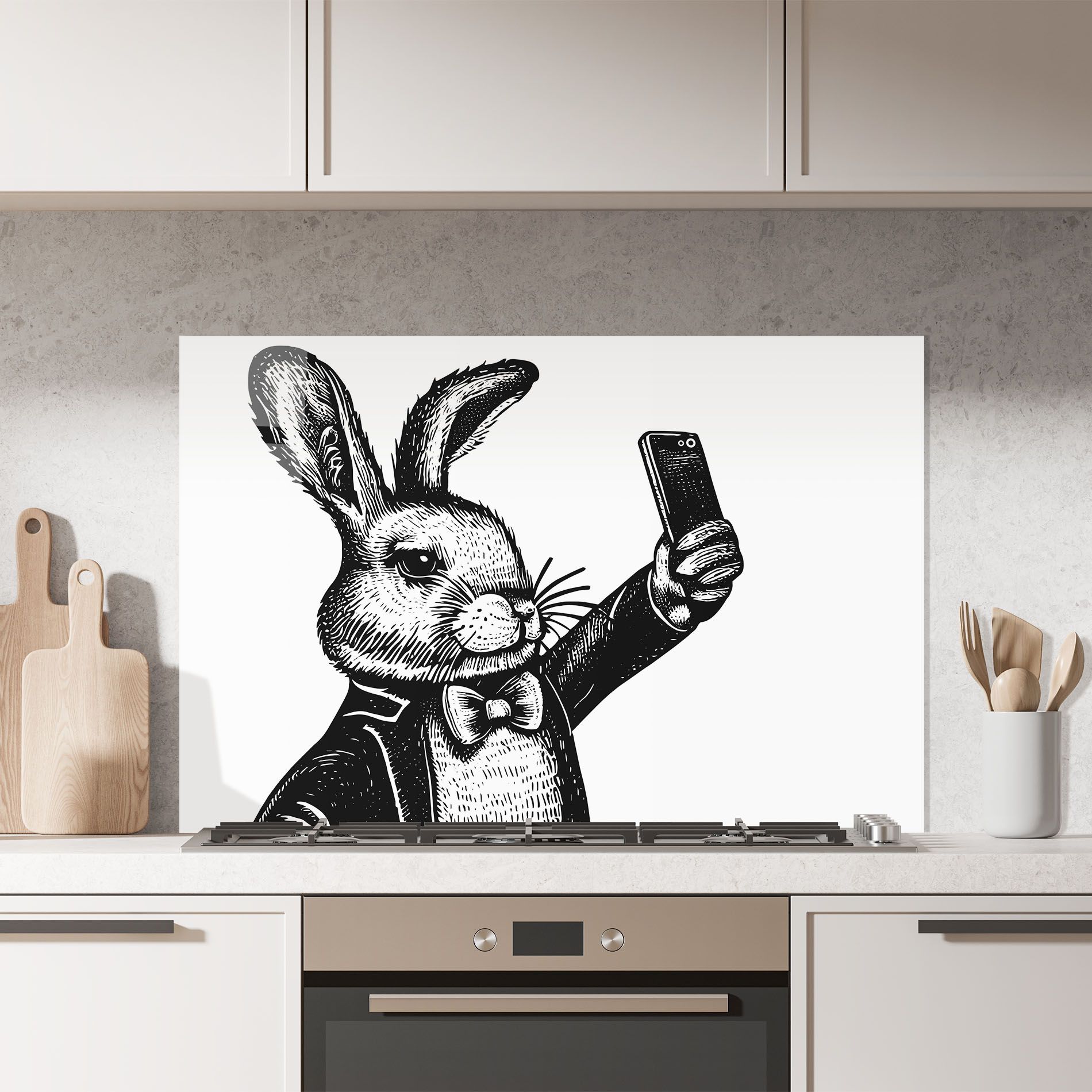 Selfie Bunny mockup 7