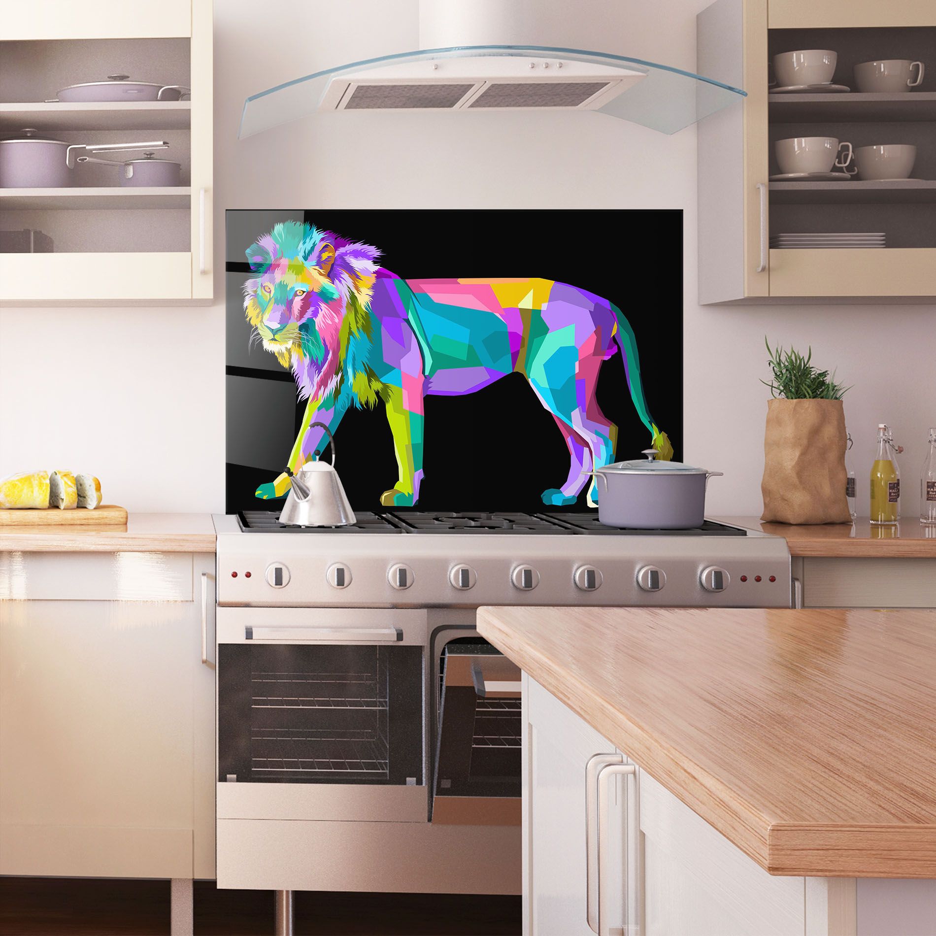 Lion Walking mockup 1