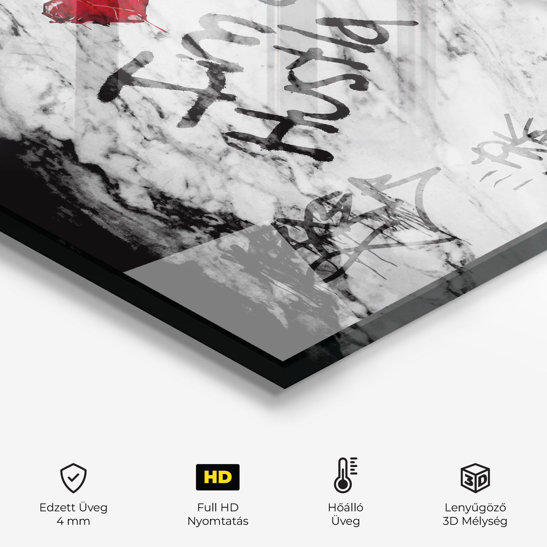 Konyhai üveg hátfal Lion Hustler mockup 2