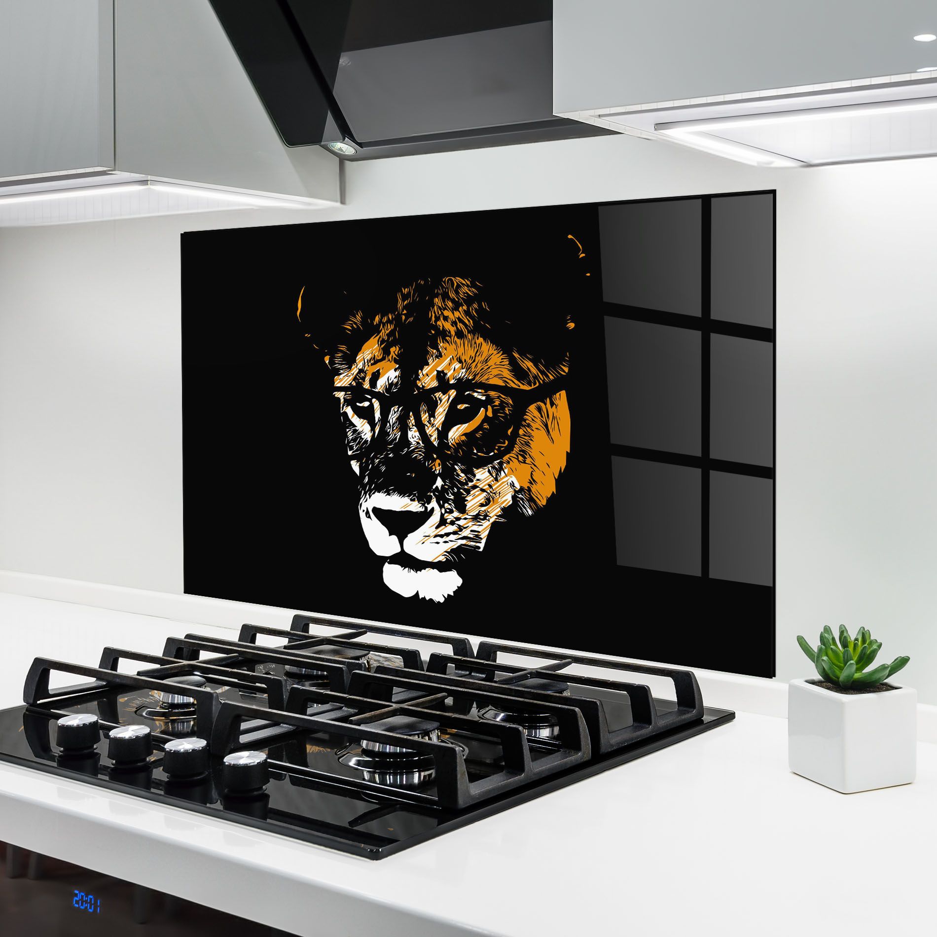 Lion With Glasses mockup 6