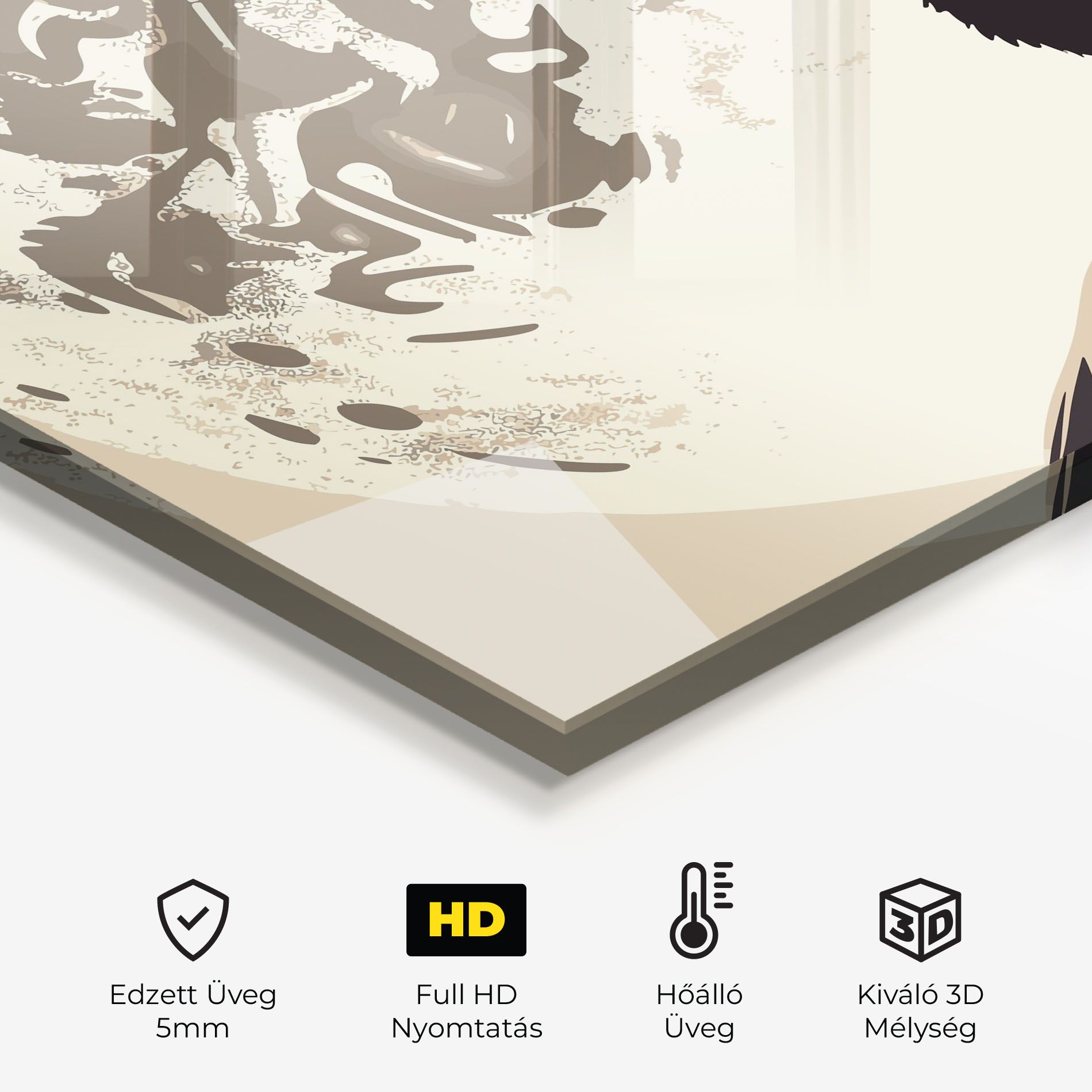 Cream Moon Wolf mockup 2