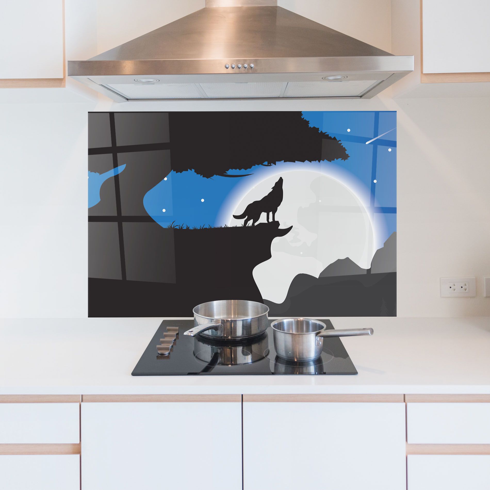 Blue Light Wolf mockup 5