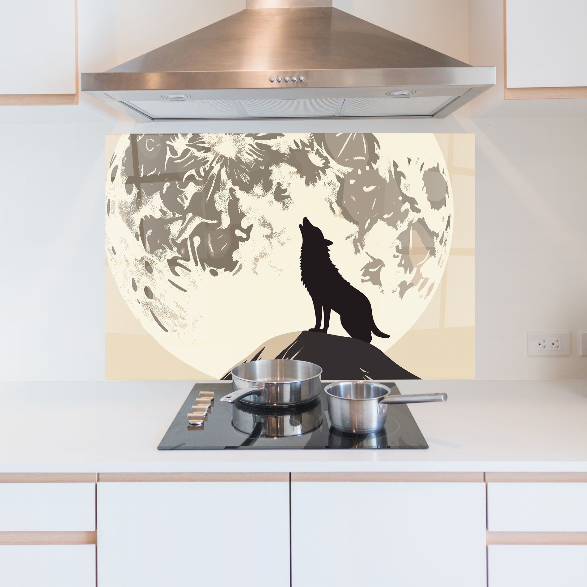 Cream Moon Wolf mockup 5