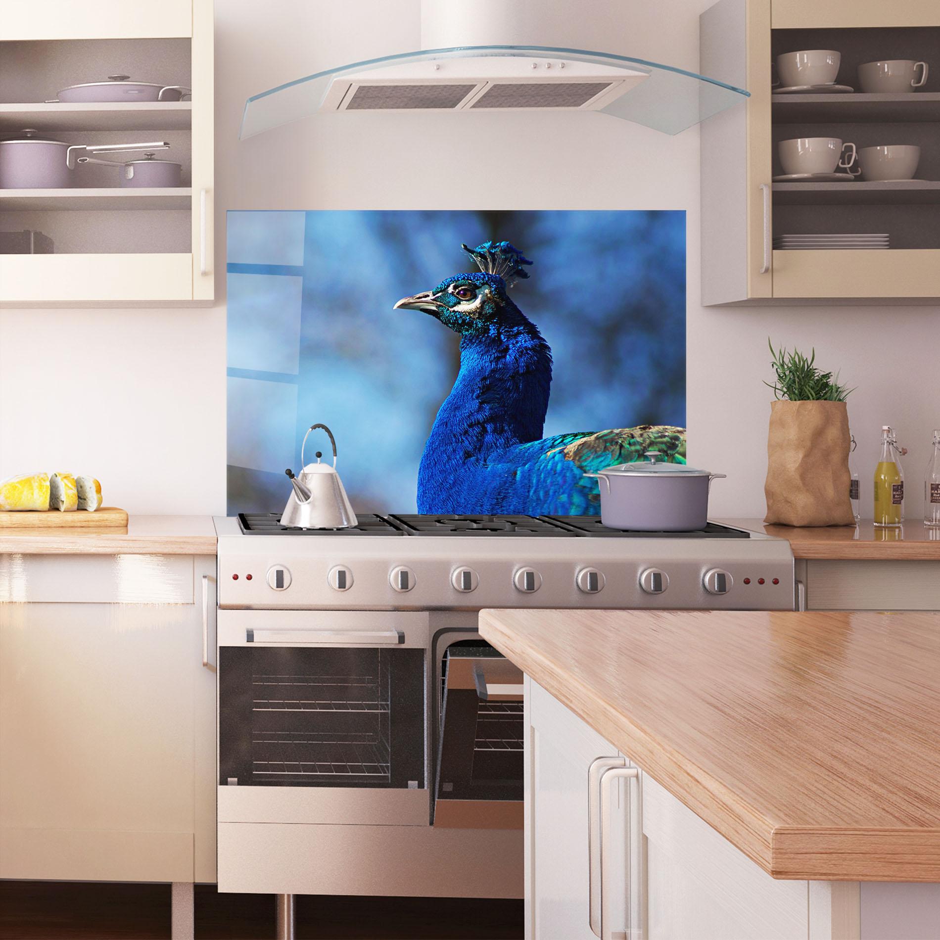 Konyhai üveg hátfal Blue Bird mockup 1